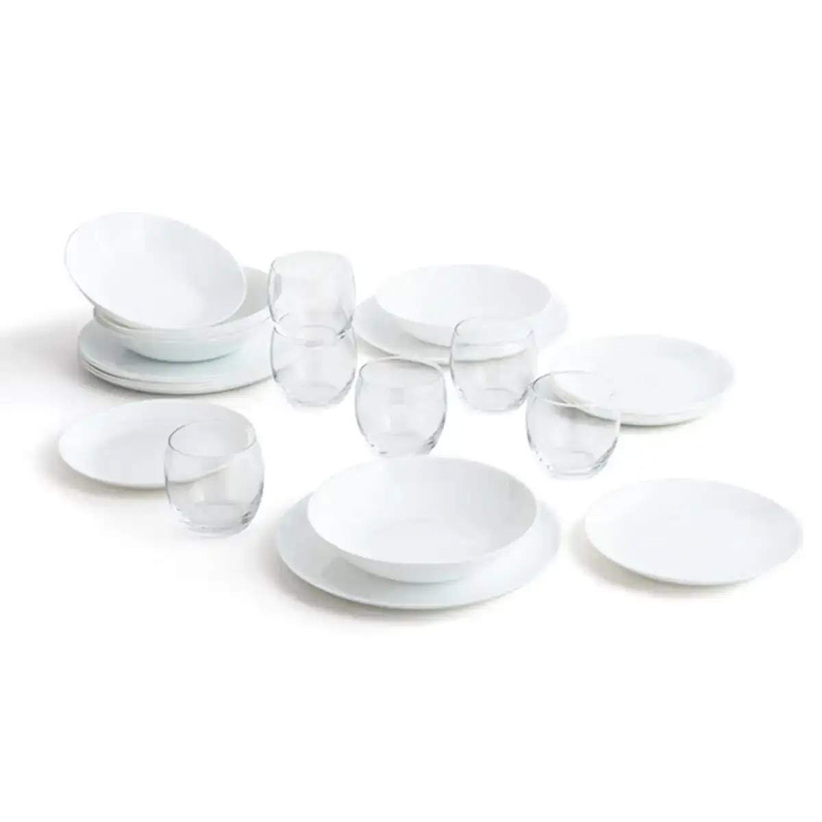 Assietes luminarc diwali verre 25 x 20 x 19 cm _6651. DIAYTAR COTE D'IVOIRE - Où la Tradition s'Harmonise avec le Moderne. Parcourez notre gamme diversifiée et choisissez des produits qui révèlent l'âme du Côte d'Ivoire.