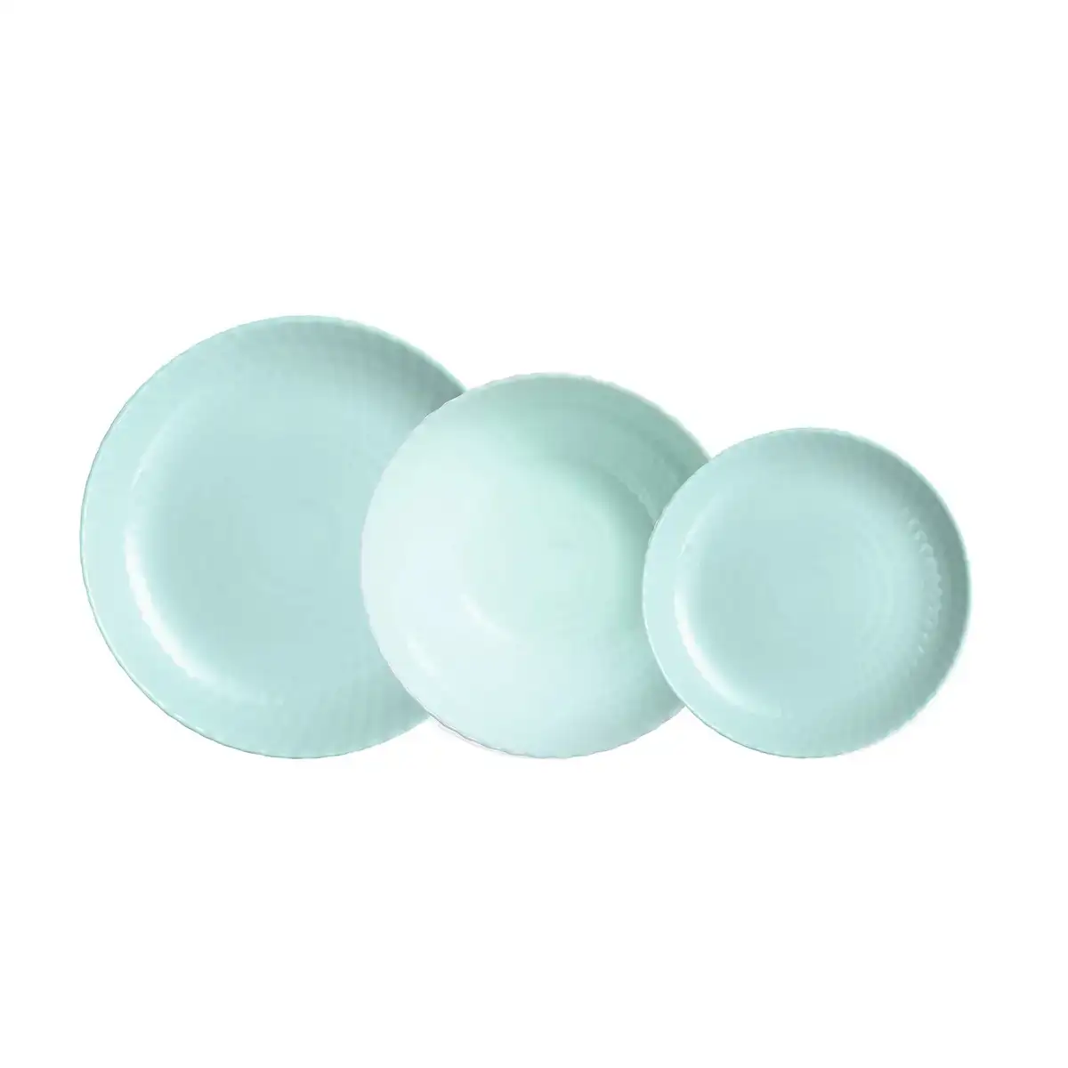 Assietes luminarc pampille turquesa turquoise verre 18 pieces_2995. Entrez dans le Monde Éclectique de DIAYTAR COTE D'IVOIRE. Explorez nos catégories et dénichez des trésors qui reflètent la richesse et l'authenticité du Côte d'Ivoire.