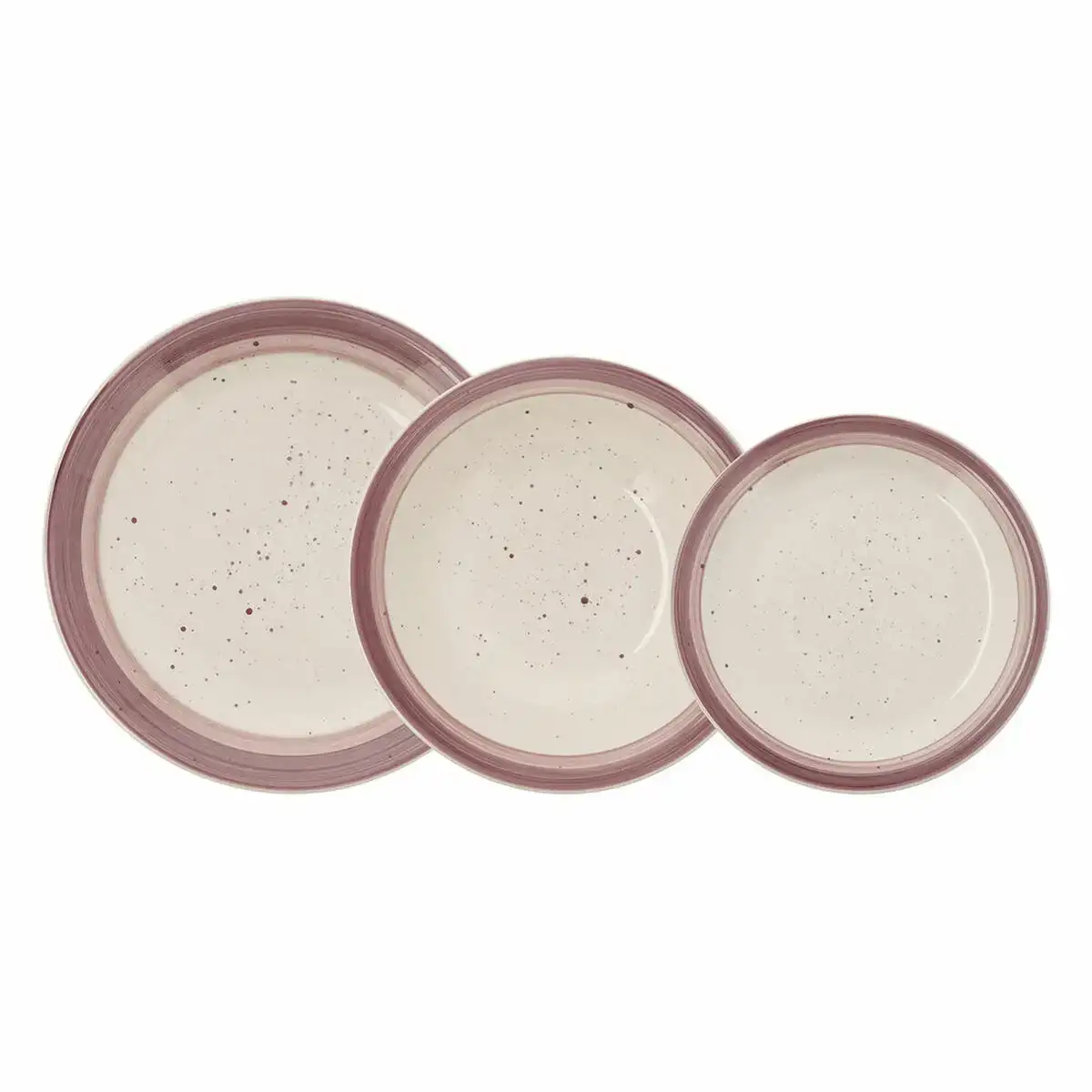 Assietes quid allegra peoni rose blanc ceramique 18 pieces _5425. DIAYTAR COTE D'IVOIRE - Votre Plaisir Shopping à Portée de Clic. Explorez notre boutique en ligne et trouvez des produits qui ajoutent une touche de bonheur à votre vie quotidienne.