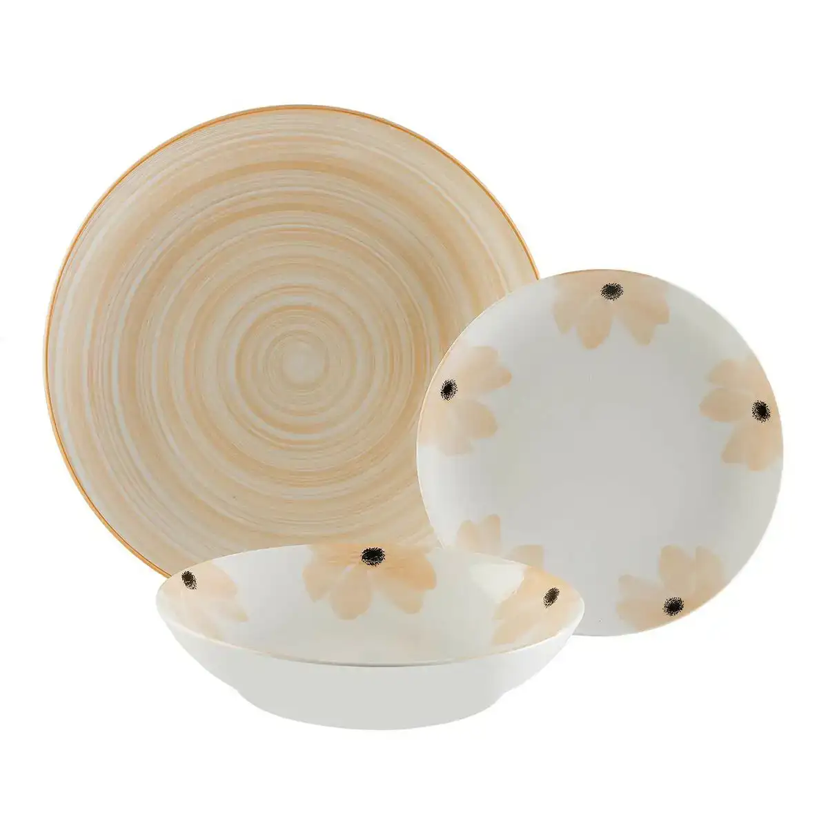 Assietes versa flores 18 pieces peche porcelaine_3138. DIAYTAR COTE D'IVOIRE - Là où Chaque Produit Évoque une Émotion. Parcourez notre catalogue et choisissez des articles qui vous touchent et qui enrichissent votre expérience.