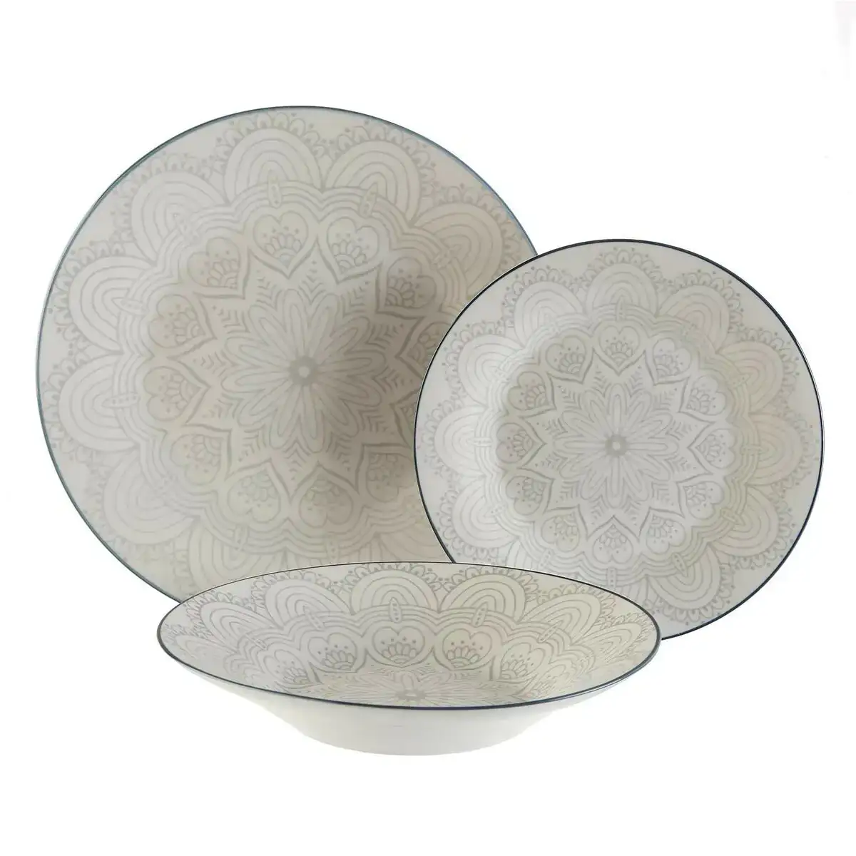 Assietes versa makana porcelaine 18 pieces _3110. DIAYTAR COTE D'IVOIRE - Où Chaque Détail Fait la Différence. Parcourez notre sélection soignée et choisissez des articles qui rehaussent votre quotidien, du fonctionnel à l'esthétique.