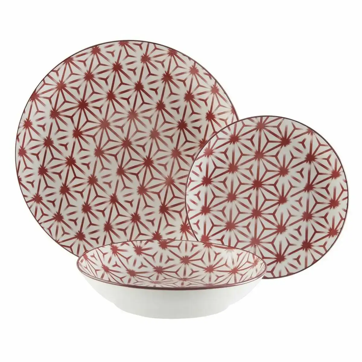 Assietes versa rombo 18 pieces porcelaine_1875. DIAYTAR COTE D'IVOIRE - Votre Passage Vers l'Excellence Shopping. Découvrez un catalogue en ligne qui offre une expérience d'achat exceptionnelle, avec des produits soigneusement sélectionnés pour satisfaire tous les goûts.