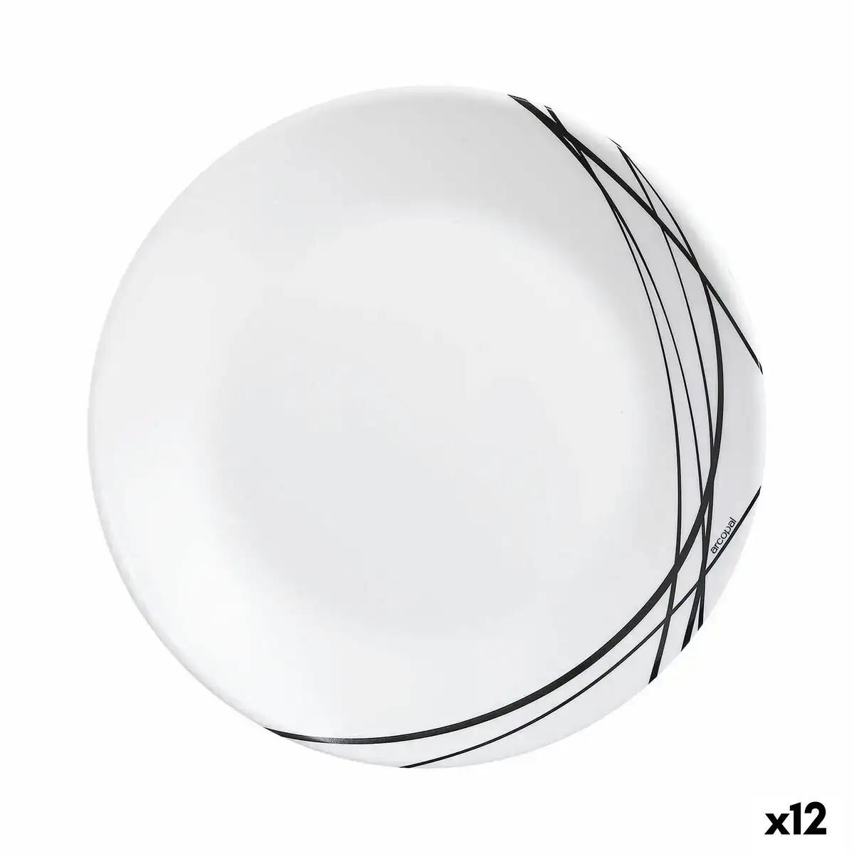 Assiette a dessert arcopal domitille bicolore verre o 18 cm 12 unites _2838. DIAYTAR COTE D'IVOIRE - Où Choisir Devient un Plaisir. Découvrez notre boutique en ligne et choisissez parmi une variété de produits qui satisferont tous vos besoins.