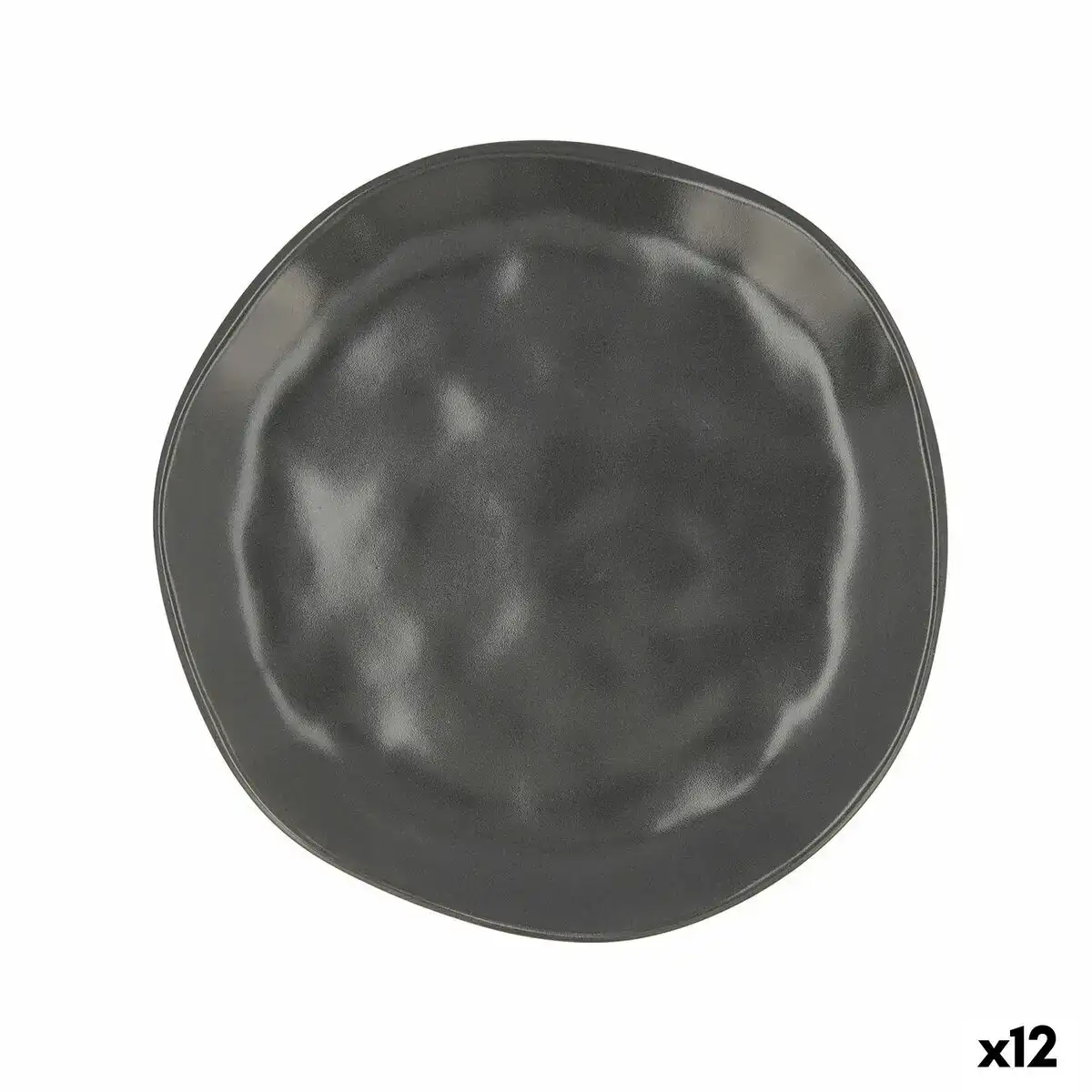 Assiette a dessert bidasoa cosmos ceramique noir 20 cm 12 unites _5512. DIAYTAR COTE D'IVOIRE - Où la Tradition Renouvelée Rencontre l'Innovation. Explorez notre gamme de produits qui fusionnent l'héritage culturel avec les besoins contemporains.