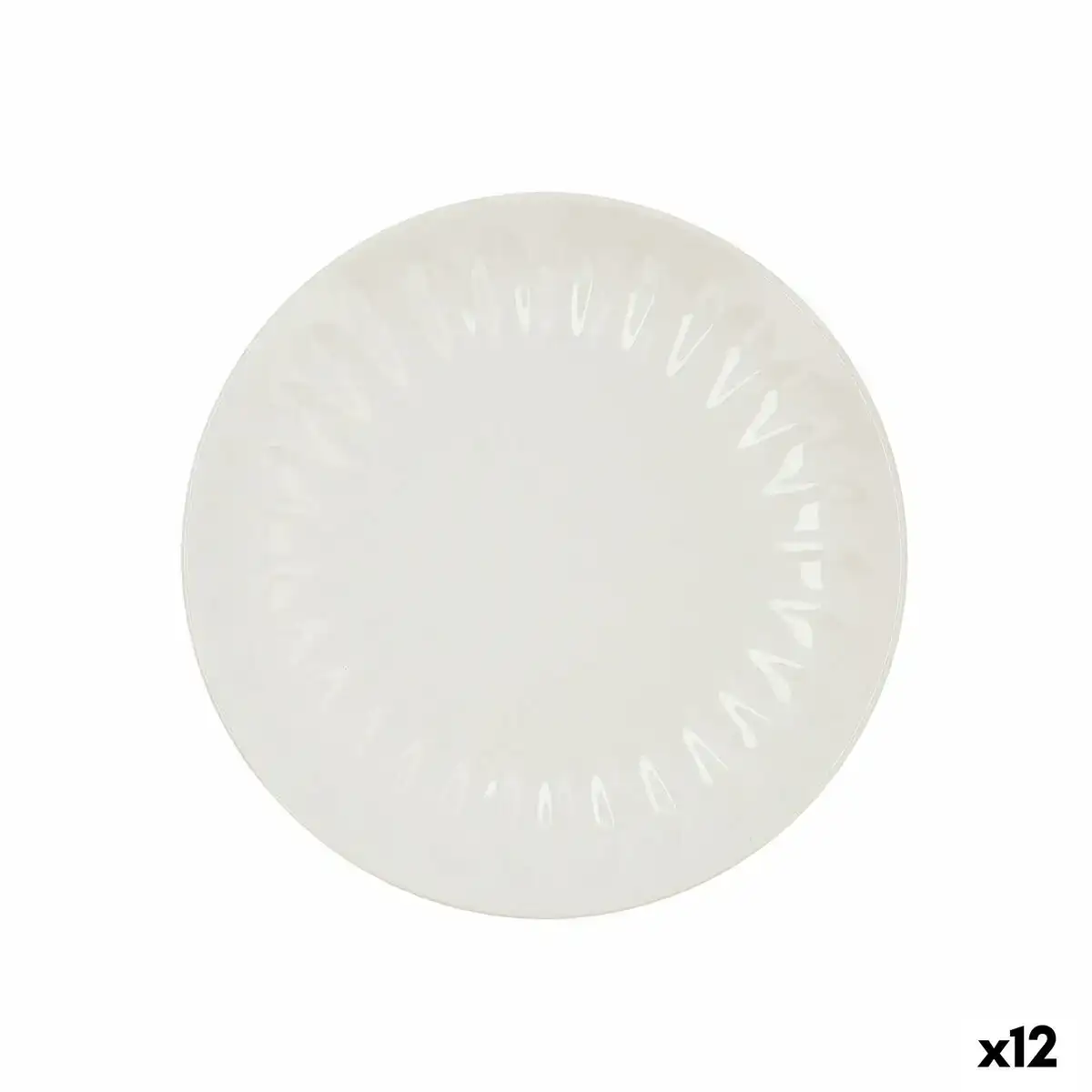 Assiette a dessert bidasoa romantic ceramique blanc o 21 cm 12 unites _2329. DIAYTAR COTE D'IVOIRE - Où Choisir Devient une Découverte. Explorez notre boutique en ligne et trouvez des articles qui vous surprennent et vous ravissent à chaque clic.