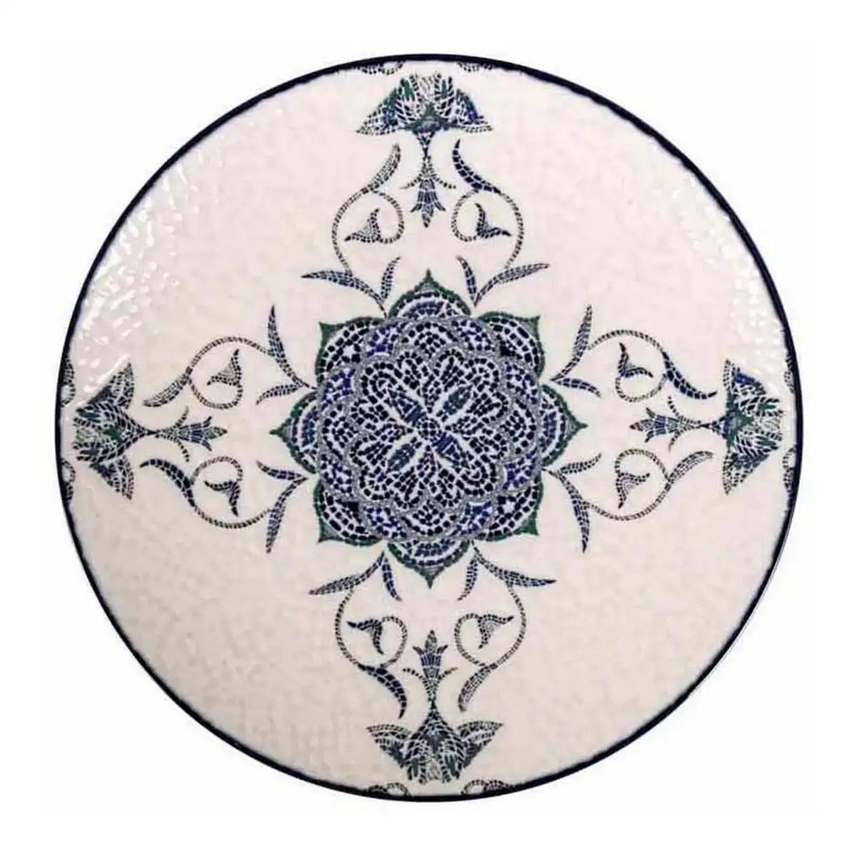 Assiette a dessert la mediterranea rosetta porcelaine brille o 20 x 2 cm _4335. Bienvenue chez DIAYTAR COTE D'IVOIRE - Votre Plateforme Shopping pour Tous. Découvrez un large éventail de produits qui célèbrent la diversité et la beauté du Côte d'Ivoire.
