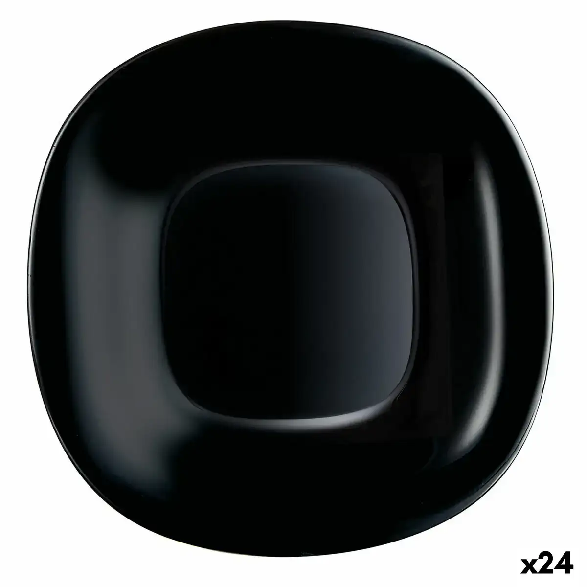 Assiette a dessert luminarc carine noir verre 19 cm 24 unites _8620. DIAYTAR COTE D'IVOIRE - Votre Passage vers l'Éclat et la Beauté. Explorez notre boutique en ligne et trouvez des produits qui subliment votre apparence et votre espace.