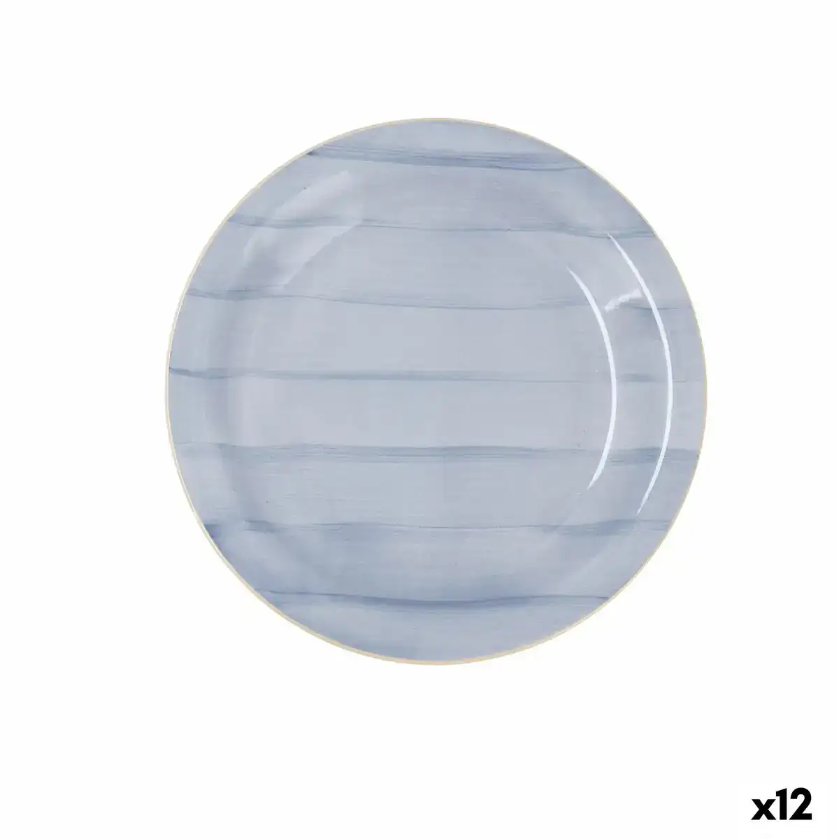Assiette a dessert quid brisa cielo ceramique bleu 19 cm 12 unites _9672. DIAYTAR COTE D'IVOIRE - L'Équilibre Parfait entre Tradition et Modernité. Explorez notre collection pour trouver des produits qui incarnent la culture et la contemporanéité du Côte d'Ivoire.