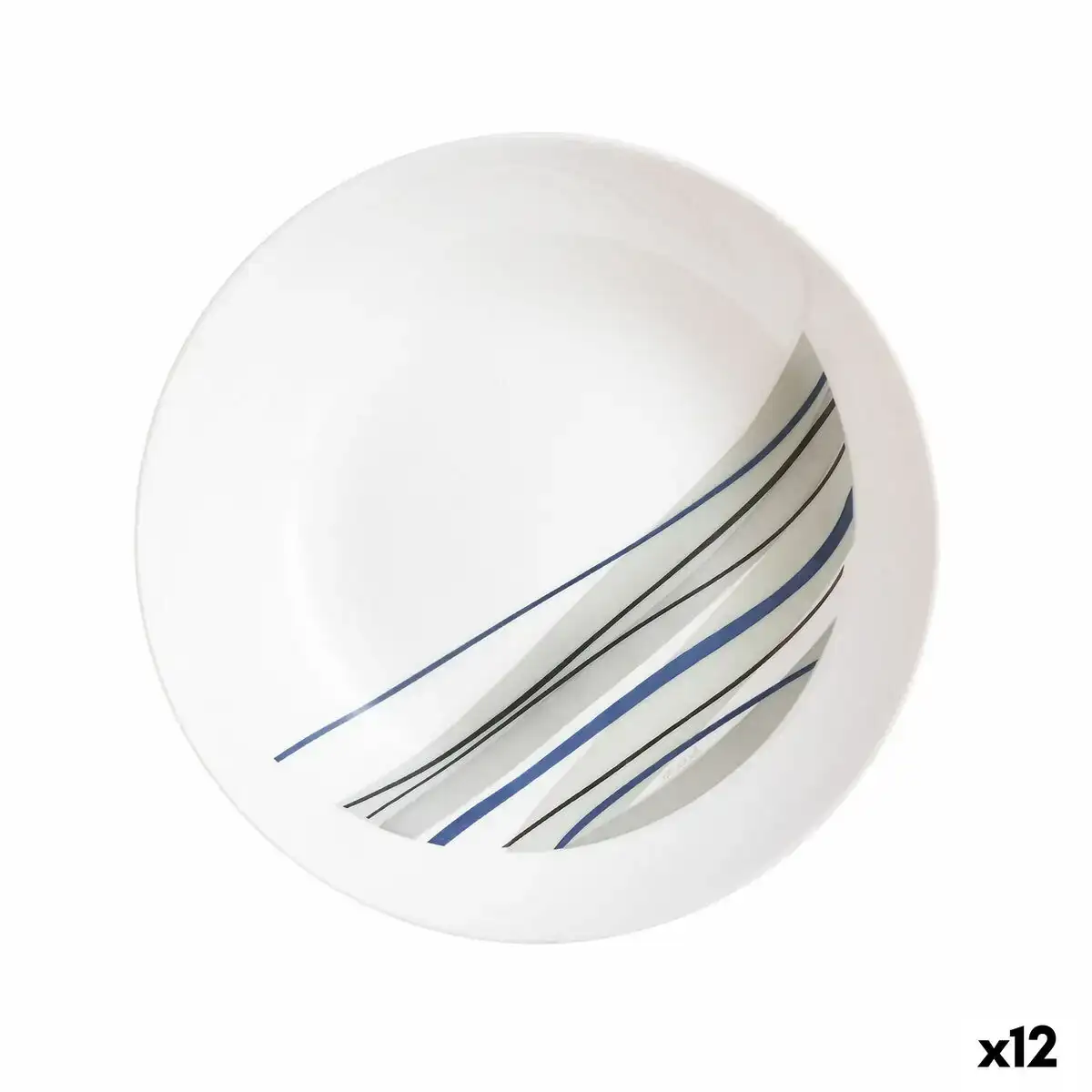 Assiette creuse arcopal athenais 20 cm multicouleur verre 12 unites _8441. DIAYTAR COTE D'IVOIRE - L'Art de Vivre en Couleurs. Découvrez notre boutique en ligne et trouvez des produits qui ajoutent une palette vibrante à votre quotidien.