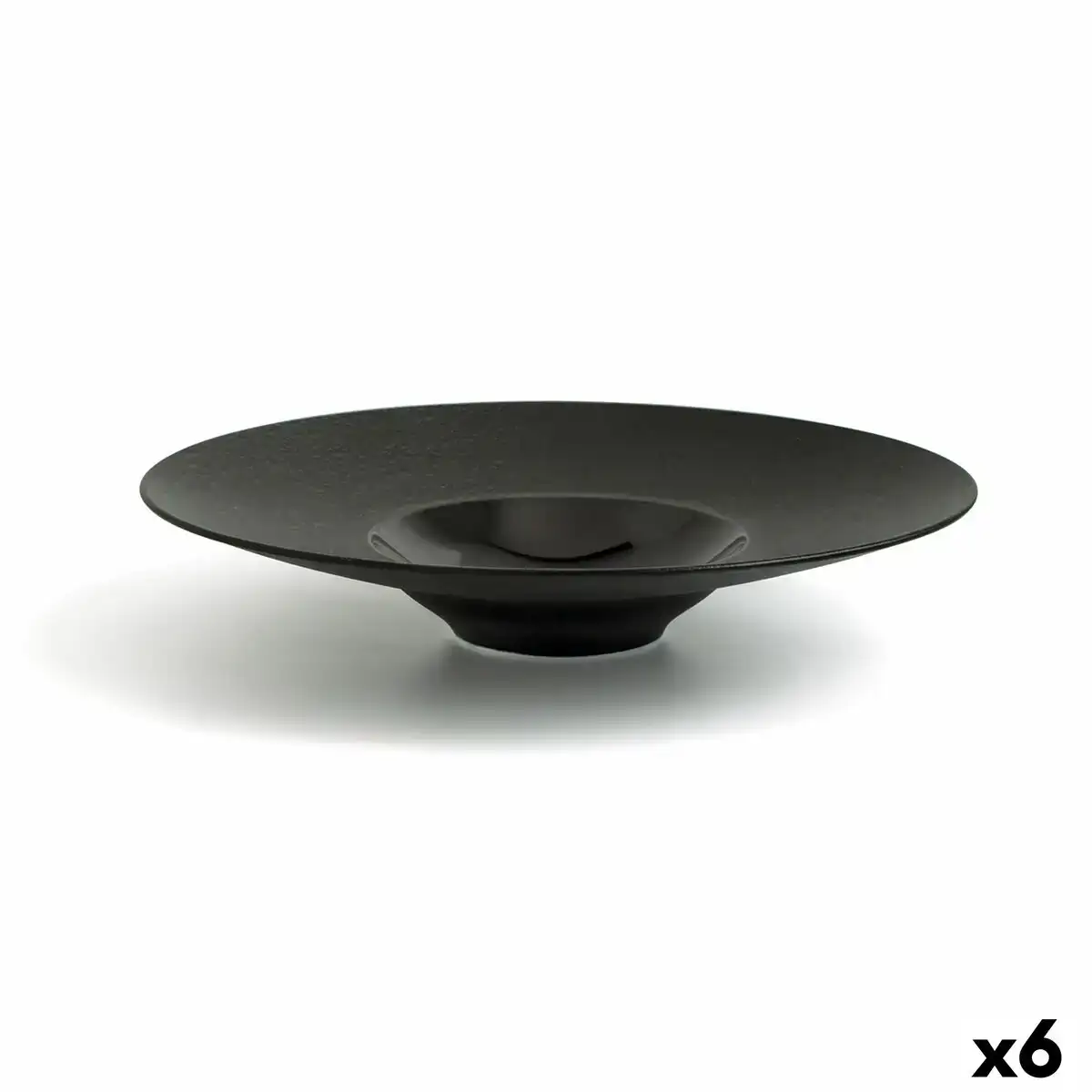 Assiette creuse ariane gourmet ceramique noir o 28 cm 6 unites _1147. DIAYTAR COTE D'IVOIRE - Là où Chaque Produit Est une Trouvaille. Explorez notre sélection minutieuse et découvrez des articles qui correspondent à votre style de vie et à vos aspirations.
