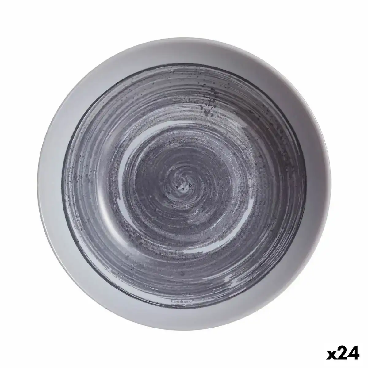 Assiette creuse luminarc artist bicolore verre 20 cm 24 unites _7236. DIAYTAR COTE D'IVOIRE - Votre Escale Shopping incontournable. Explorez notre boutique en ligne et dénichez des trésors qui reflètent la richesse culturelle et la modernité du Côte d'Ivoire.