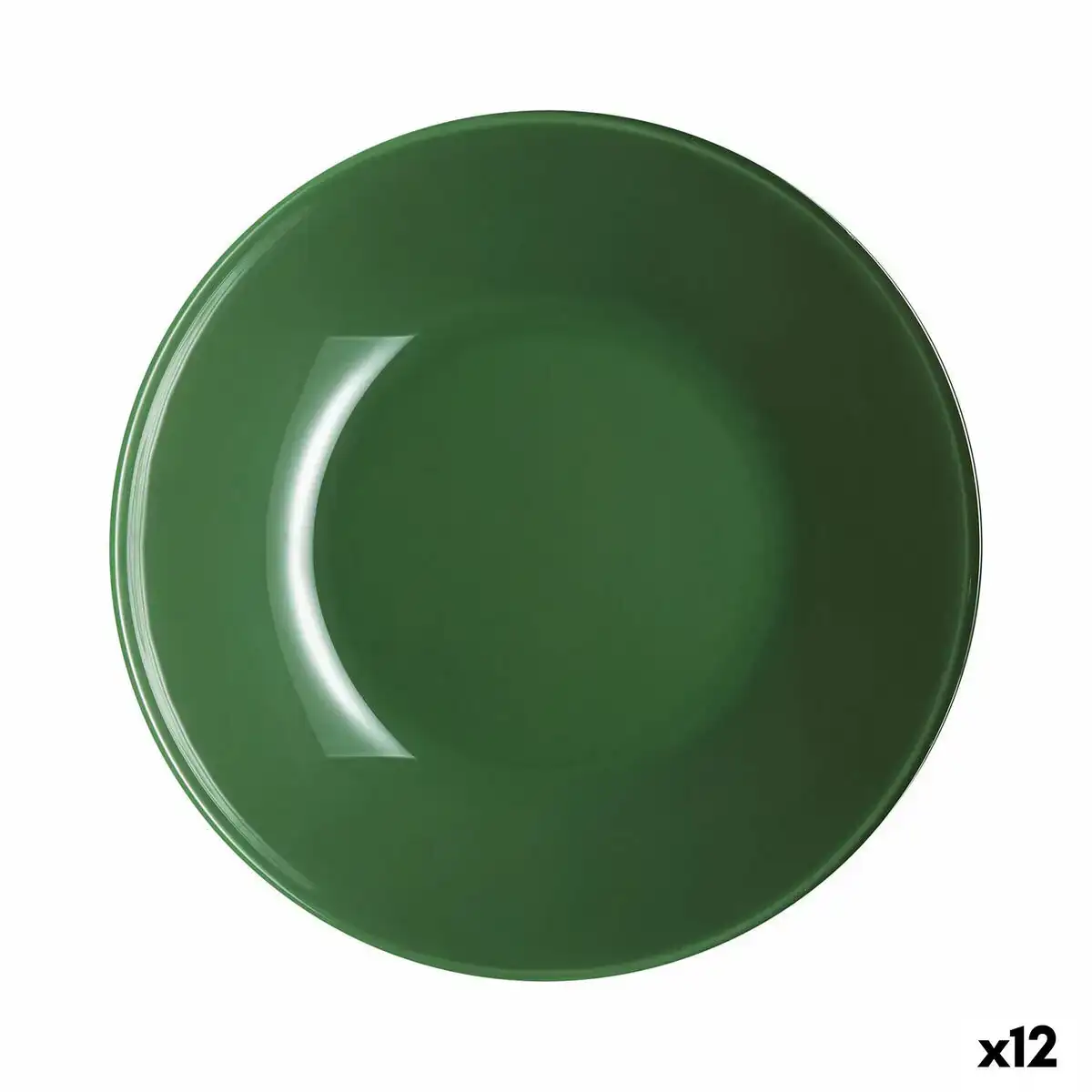 Assiette creuse luminarc arty vert verre 20 cm 12 unites _4038. DIAYTAR COTE D'IVOIRE - Votre Passage vers l'Éclat et la Beauté. Explorez notre boutique en ligne et trouvez des produits qui subliment votre apparence et votre espace.