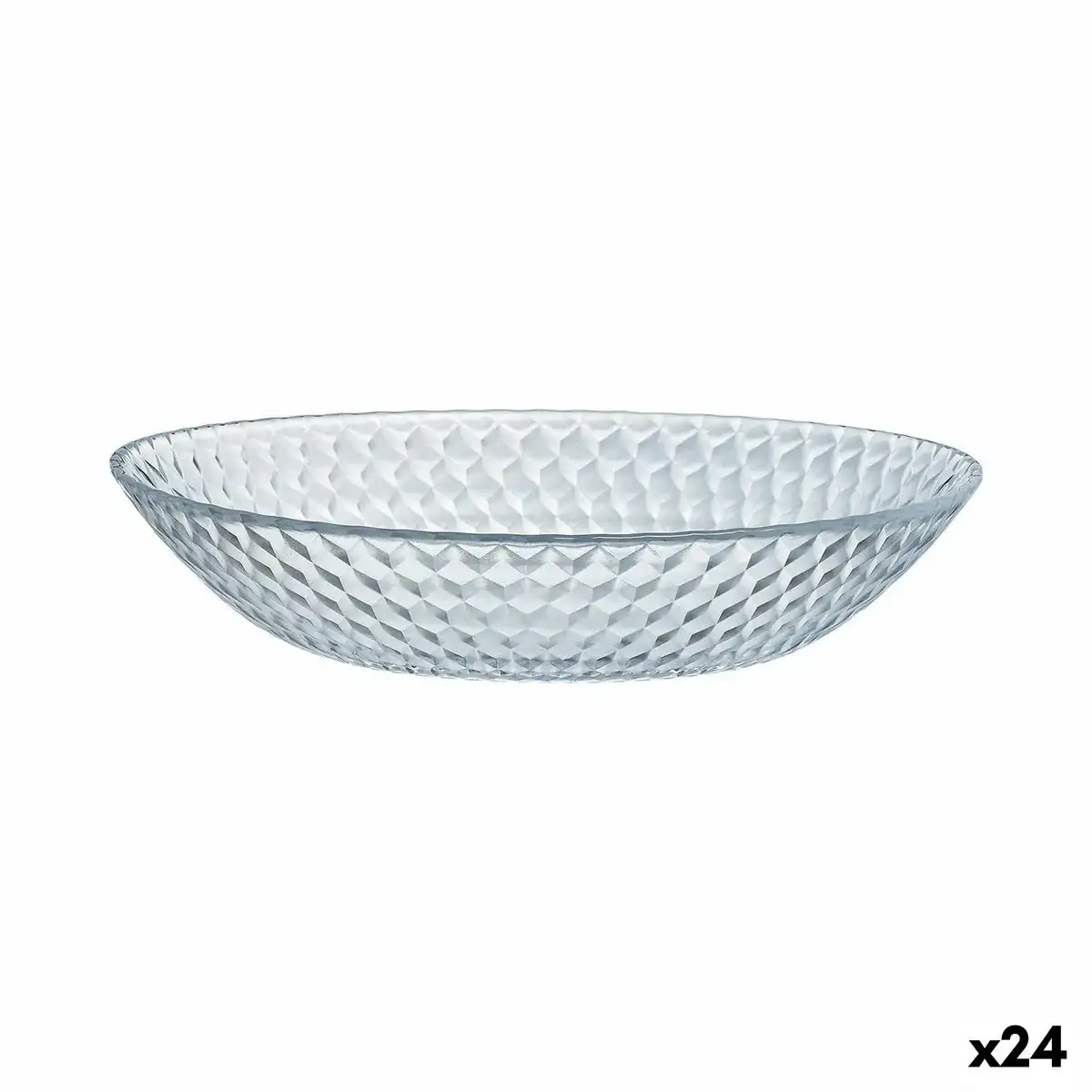 Assiette creuse luminarc pampille clear transparent verre 20 cm 24 unites _6514. DIAYTAR COTE D'IVOIRE - Votre Passage vers l'Exceptionnel. Naviguez à travers notre sélection minutieuse et découvrez des articles qui apportent une touche spéciale à chaque instant de votre vie.