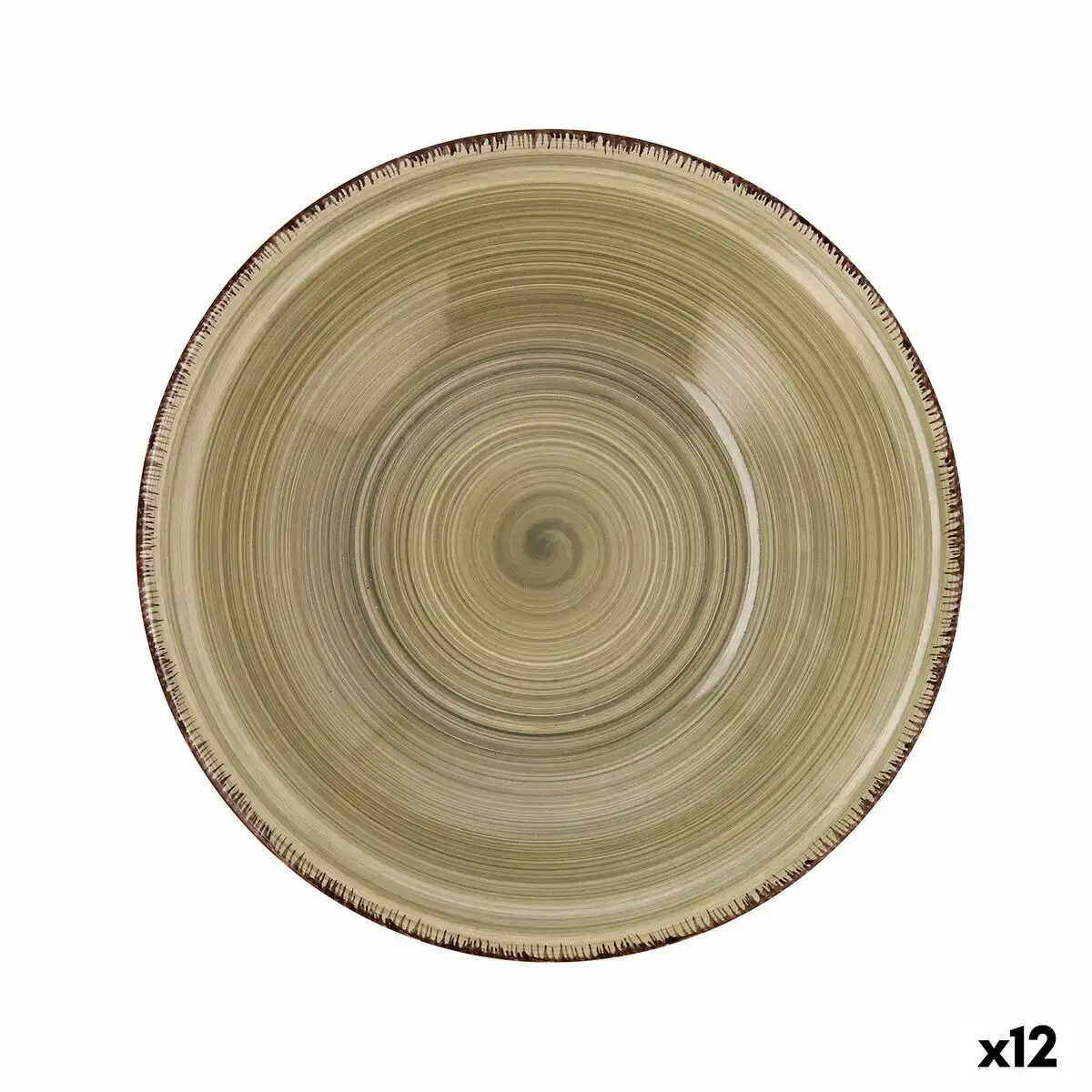 Assiette creuse quid natura vita ceramique vert o 21 5 cm 12 unites _7383. Bienvenue chez DIAYTAR COTE D'IVOIRE - Là où les Désirs Prendent Vie. Explorez notre boutique en ligne et laissez-vous séduire par des articles qui font écho à vos aspirations et à votre style unique.