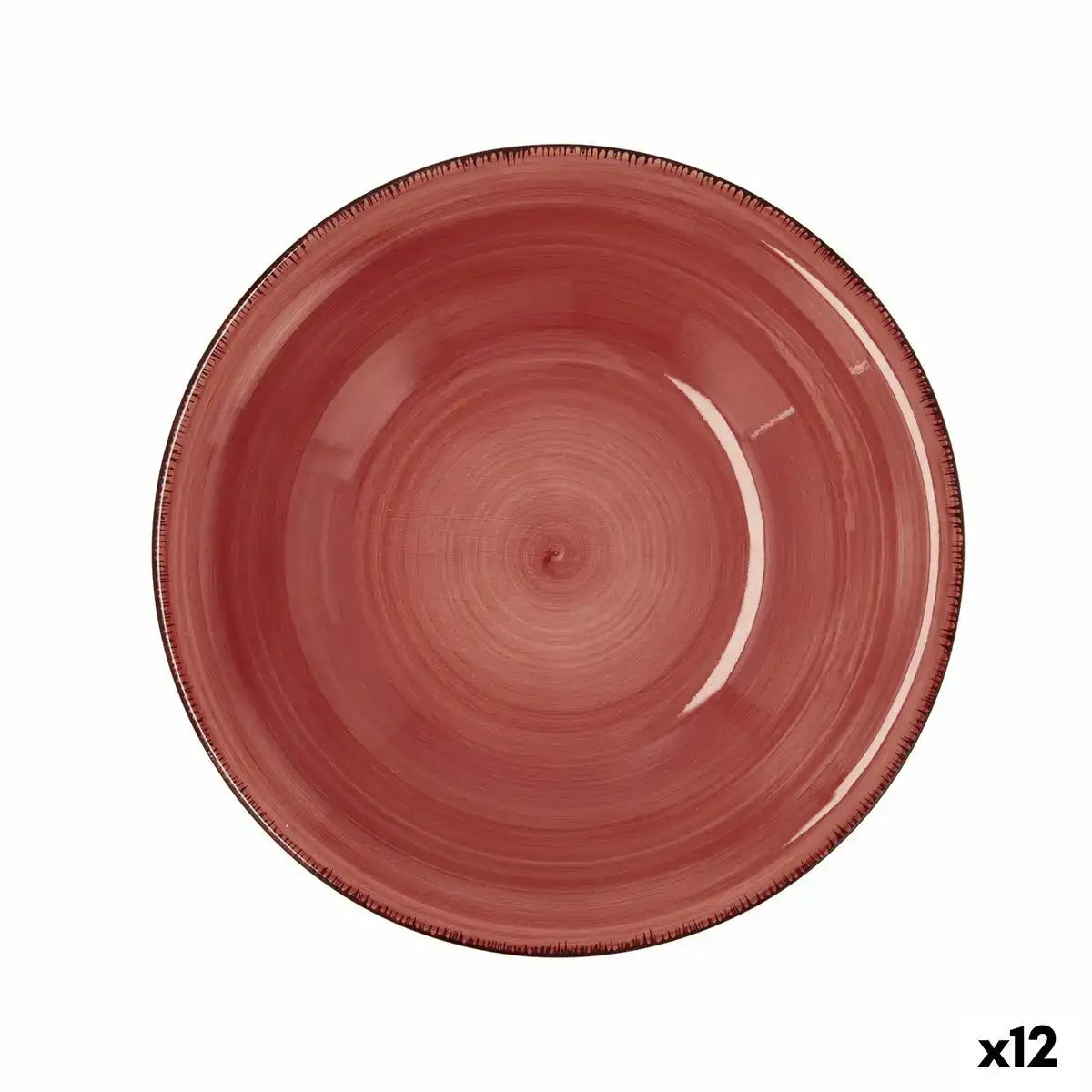 Assiette creuse quid vita ceramique rouge o 21 5 cm 12 unites _8630. DIAYTAR COTE D'IVOIRE - Votre Portail Vers l'Exclusivité. Explorez notre boutique en ligne pour trouver des produits uniques et exclusifs, conçus pour les amateurs de qualité.