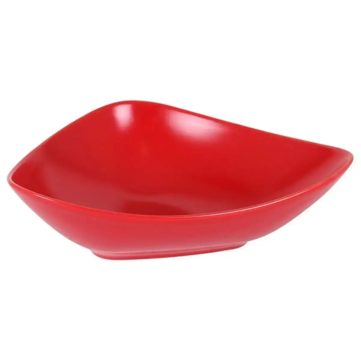 Assiette creuse rouge ceramique 24 x 19 x 7 cm_3511. DIAYTAR COTE D'IVOIRE - L'Art du Shopping Distinctif. Naviguez à travers notre gamme soigneusement sélectionnée et choisissez des produits qui définissent votre mode de vie.