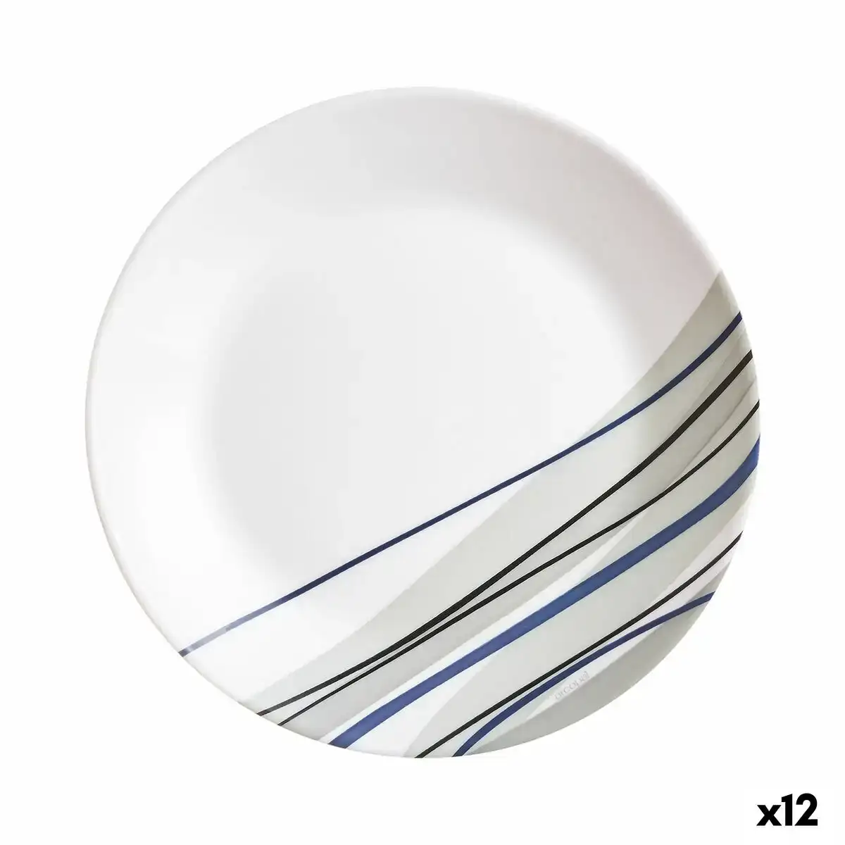 Assiette plate arcopal athenais multicouleur verre 25 cm 12 unites _5323. DIAYTAR COTE D'IVOIRE - L'Artisanat à Portée de Clic. Découvrez notre boutique en ligne pour trouver des produits uniques qui célèbrent la créativité et l'artisanat sénégalais.
