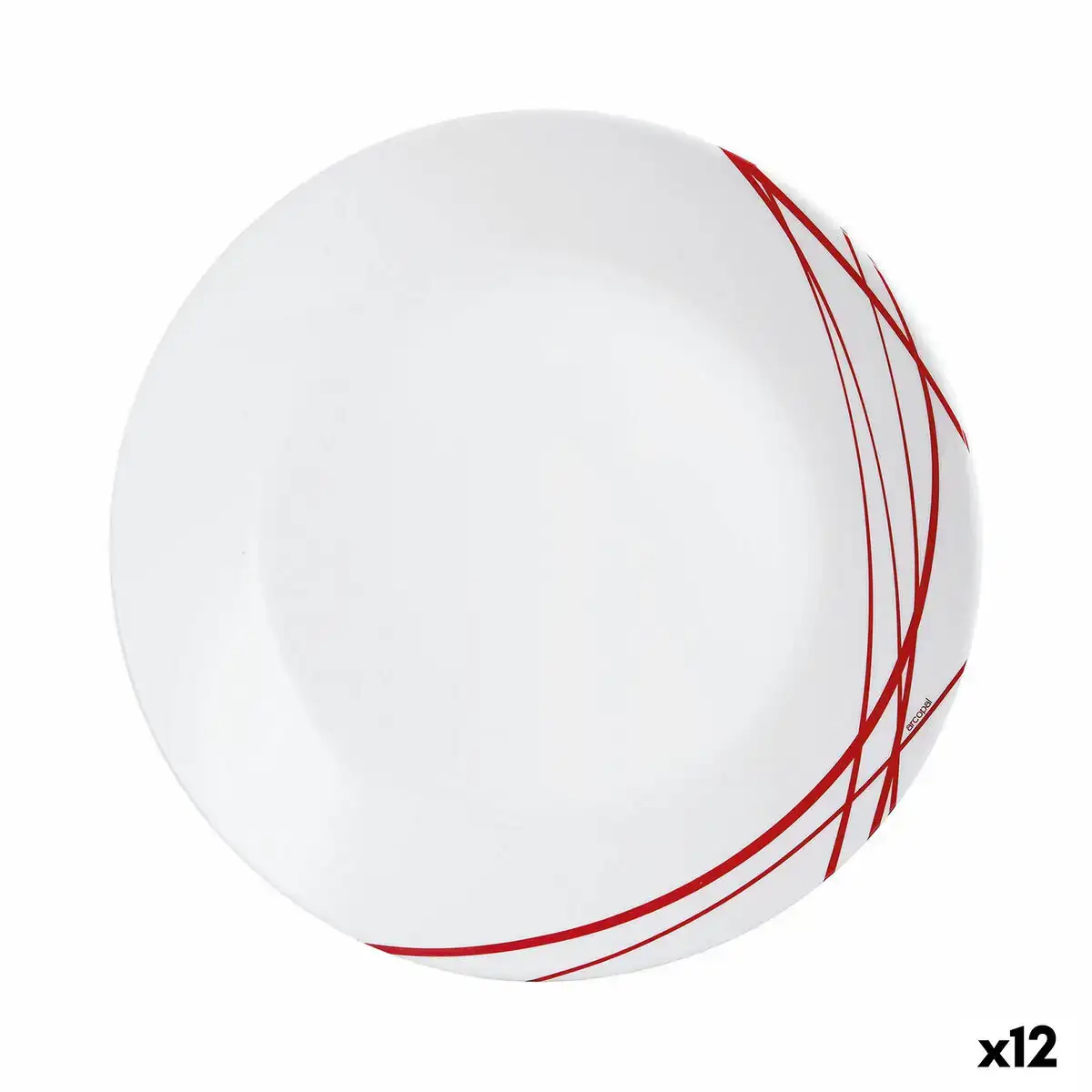 Assiette plate arcopal domitille rojo bicolore verre 25 cm 12 unites _6105. DIAYTAR COTE D'IVOIRE - Où la Qualité et la Diversité Fusionnent. Explorez notre boutique en ligne pour découvrir une gamme variée de produits qui incarnent l'excellence et l'authenticité.