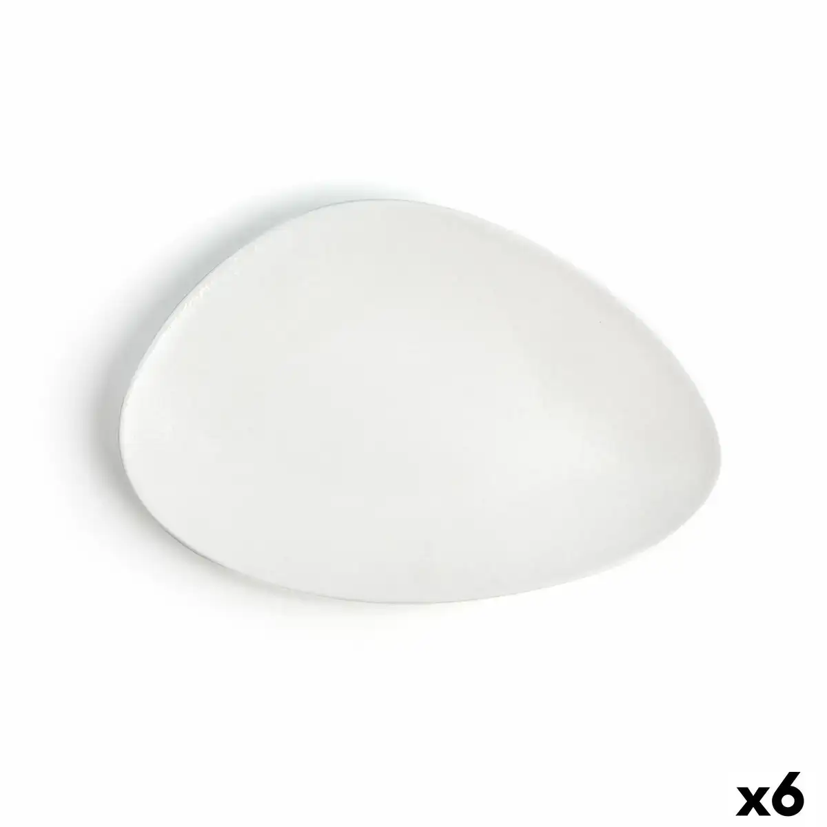 Assiette plate ariane antracita triangulaire ceramique blanc o 29 cm 6 unites _4483. DIAYTAR COTE D'IVOIRE - Là où Chaque Produit est une Trouvaille Unique. Découvrez notre boutique en ligne et trouvez des articles qui vous distinguent par leur originalité.