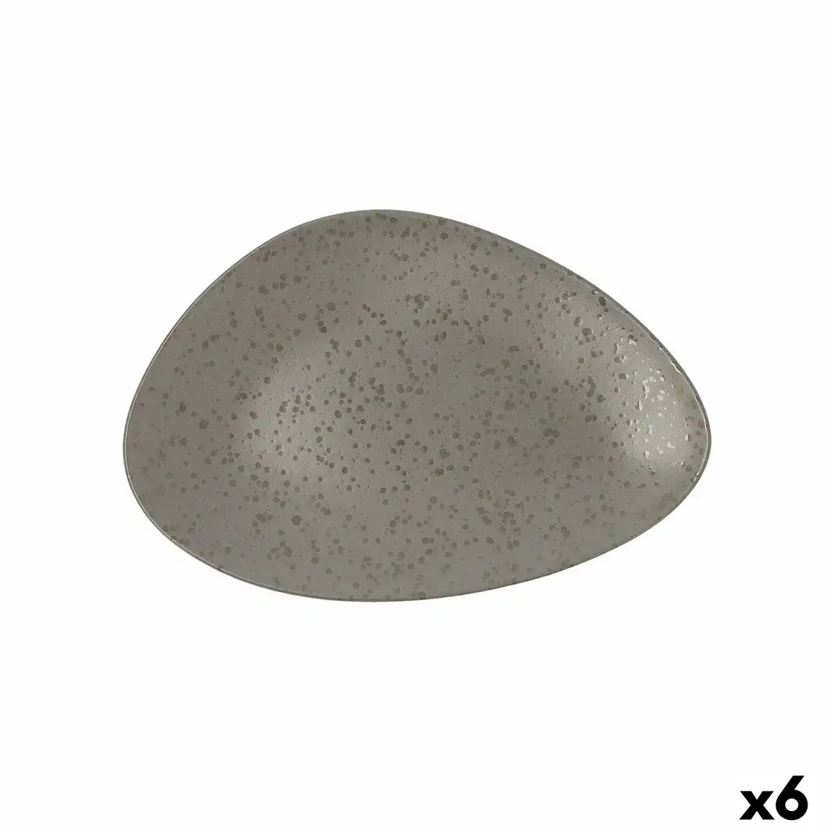 Assiette plate ariane oxide triangulaire ceramique gris o 29 cm 6 unites _1853. DIAYTAR COTE D'IVOIRE - Votre Pass vers la Découverte. Explorez notre boutique en ligne et plongez dans un voyage à travers des produits authentiques et contemporains, tous réunis sous un même toit.