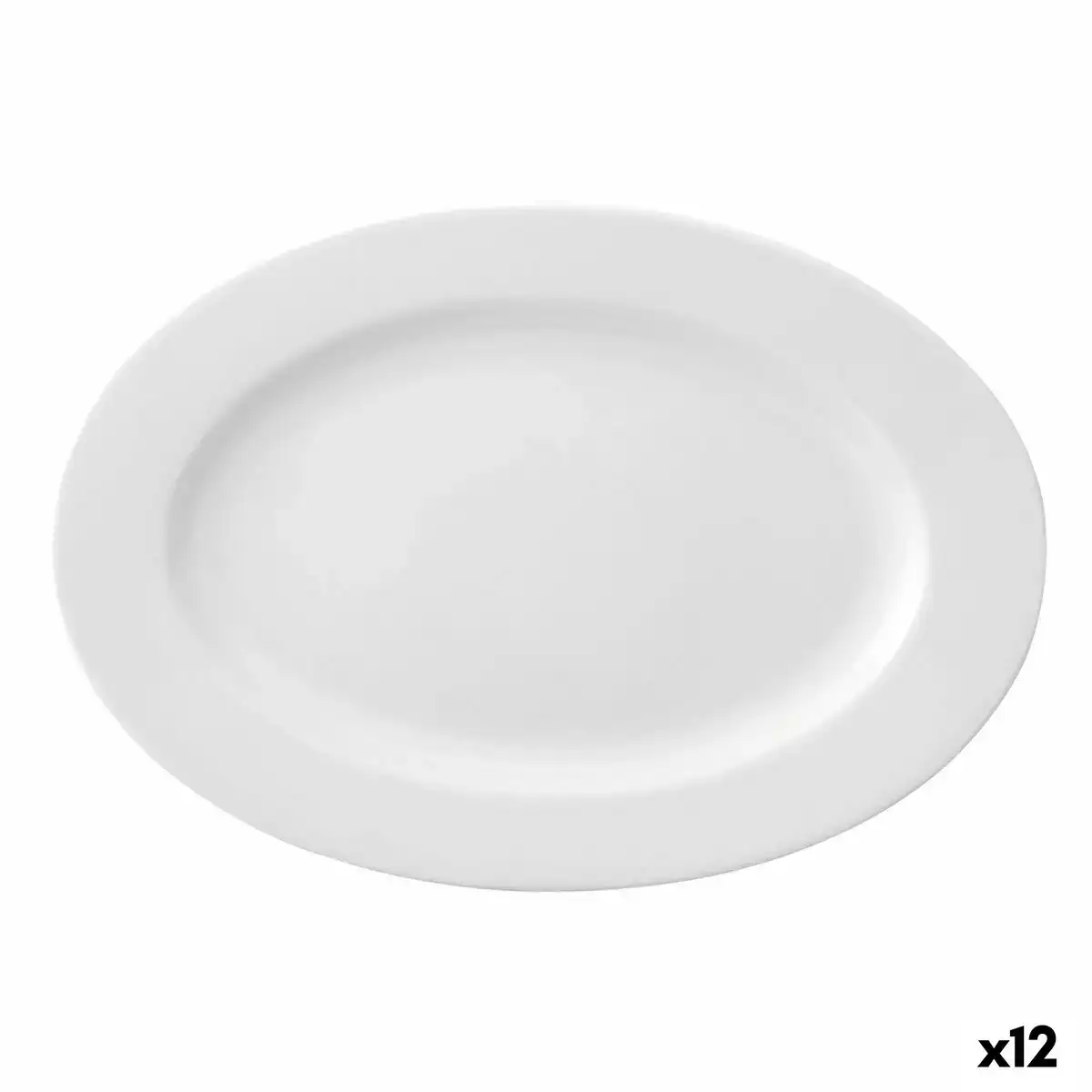 Assiette plate ariane prime oblongue ceramique blanc 22 x 20 cm 12 unites _3407. DIAYTAR COTE D'IVOIRE - L'Art de Choisir, l'Art de Vivre. Explorez notre univers de produits soigneusement sélectionnés pour vous offrir une expérience shopping riche et gratifiante.