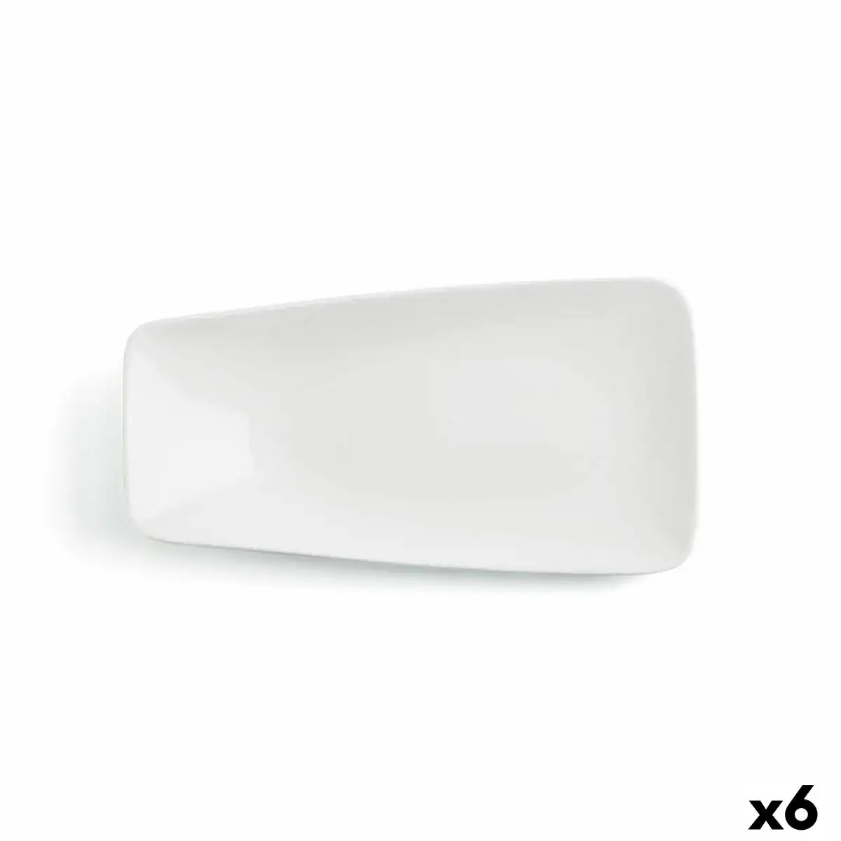 Assiette plate ariane vital rectangulaire ceramique blanc 29 x 15 5 cm 6 unites _4733. DIAYTAR COTE D'IVOIRE - Votre Passage vers l'Élégance Accessible. Parcourez notre boutique en ligne pour trouver des produits qui vous permettent d'allier style et économies.