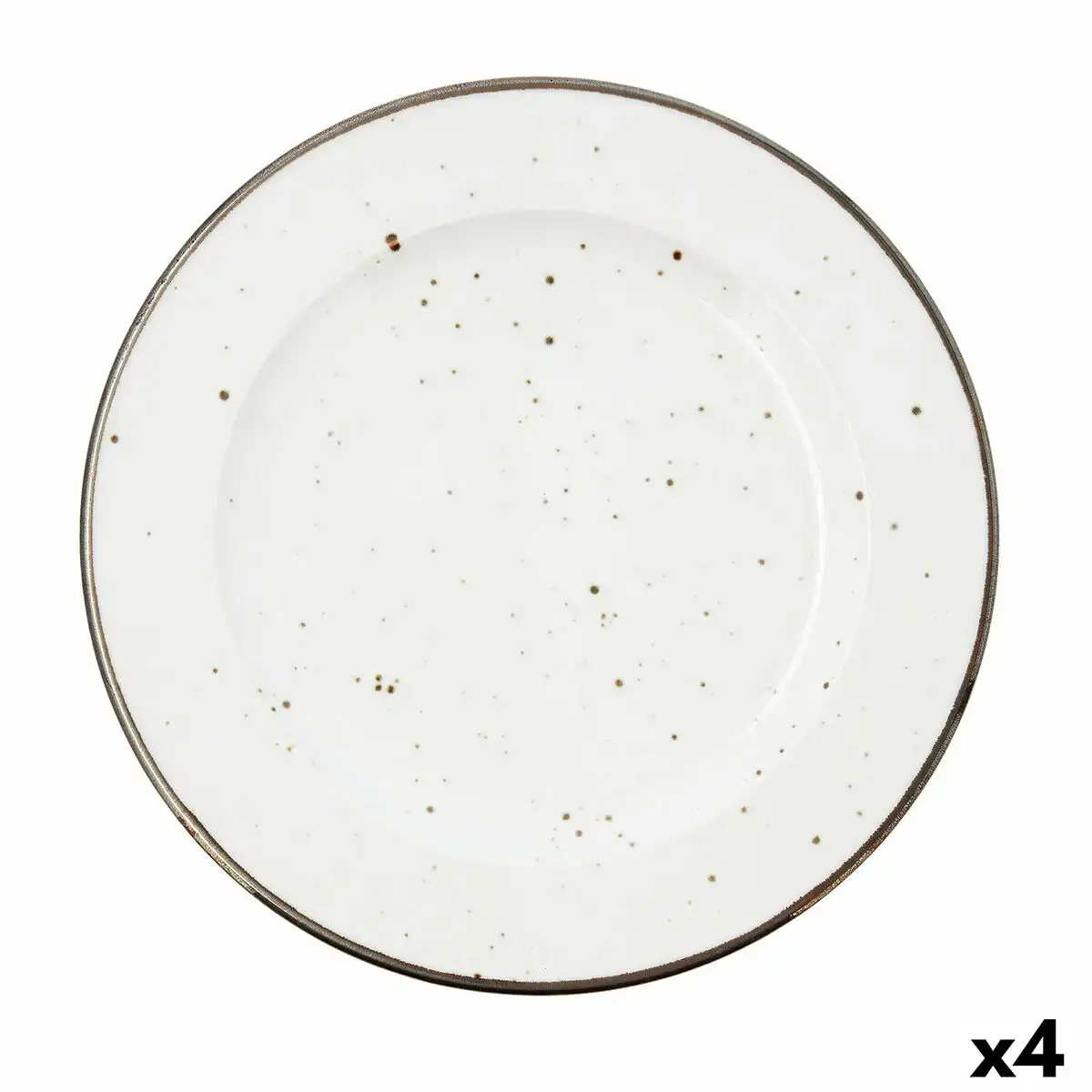 Assiette plate bidasoa brasser dots ikonic ceramique bicolore o 31 cm 4 unites _4496. Bienvenue sur DIAYTAR COTE D'IVOIRE - Votre Destination Shopping à la Côte d'Ivoireaise. Explorez notre boutique en ligne et découvrez une gamme variée de produits qui capturent l'esprit du Côte d'Ivoire.