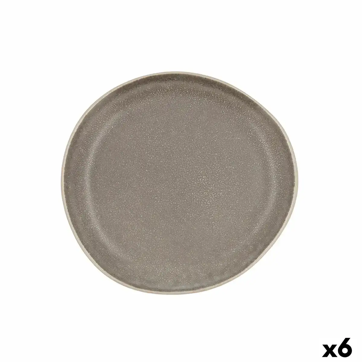 Assiette plate bidasoa gio irregulier 20 cm ceramique gris 6 unites _6652. DIAYTAR COTE D'IVOIRE - Votre Source de Découvertes Shopping. Découvrez des trésors dans notre boutique en ligne, allant des articles artisanaux aux innovations modernes.