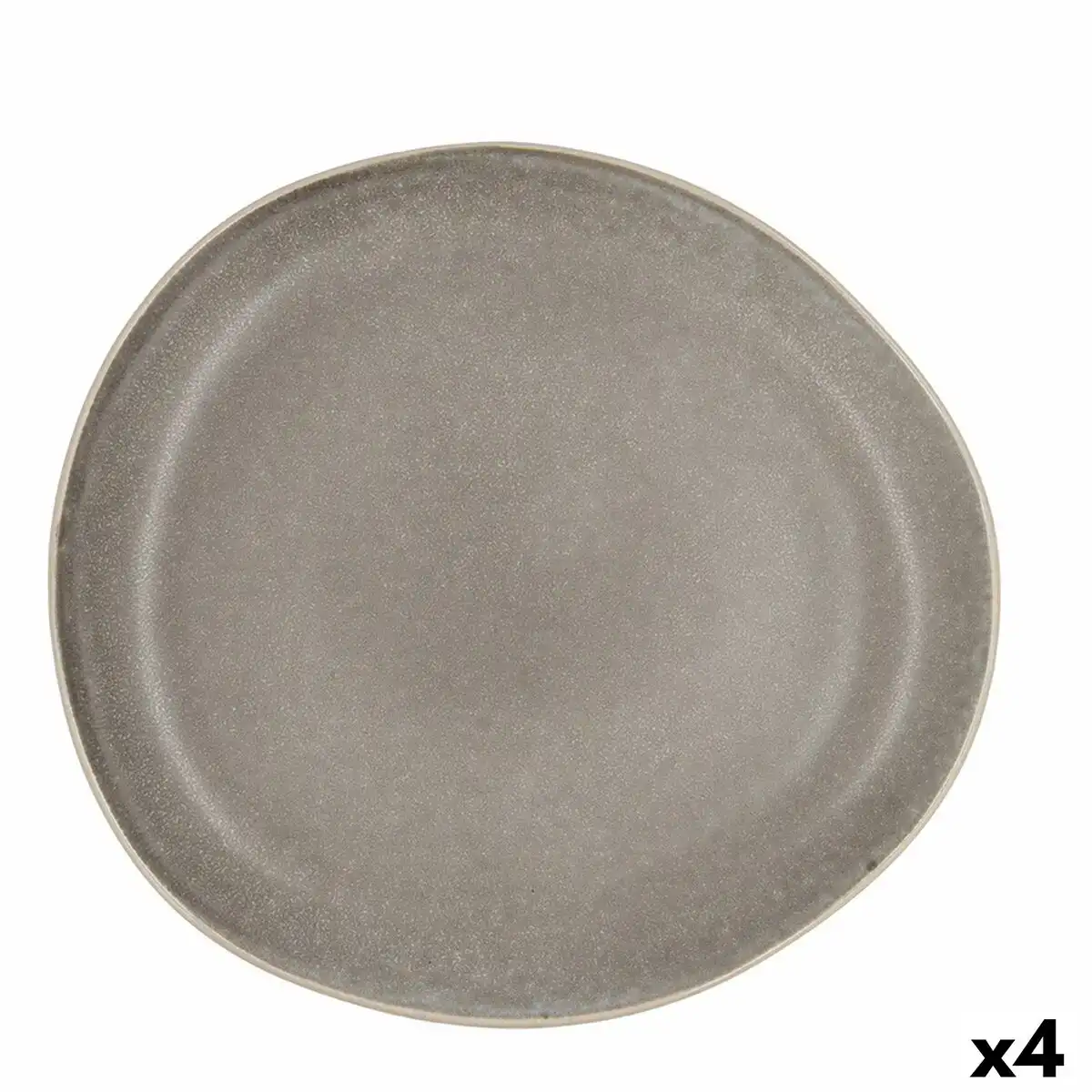 Assiette plate bidasoa gio irregulier ceramique gris 26 5 cm 4 unites _6163. Bienvenue chez DIAYTAR COTE D'IVOIRE - Votre Porte d'Accès à la Diversité. Découvrez notre boutique en ligne et choisissez parmi une pléthore d'articles qui célèbrent la richesse culturelle du Côte d'Ivoire et au-delà.