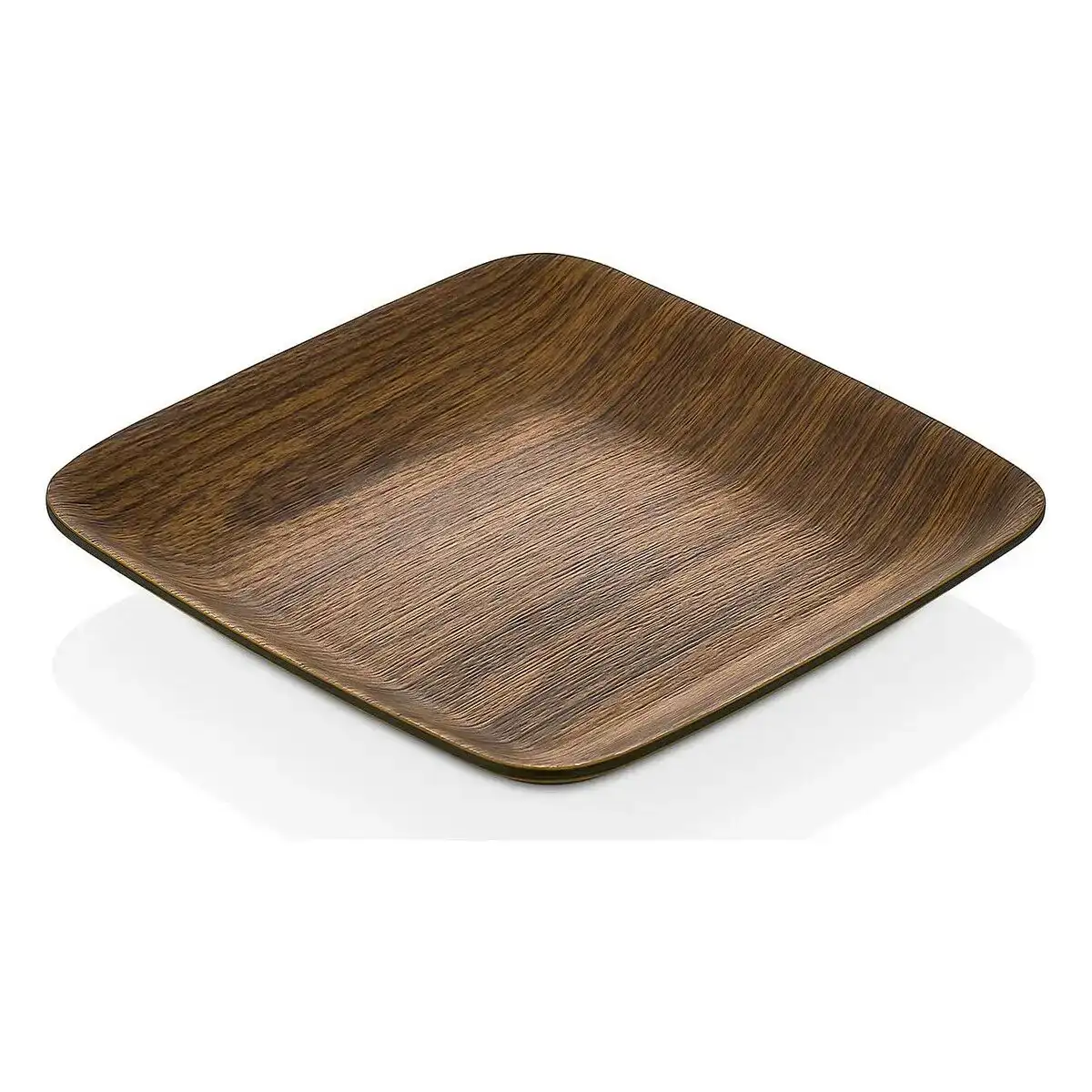 Assiette plate inde carre 26 5 x 26 5 cm_1238. DIAYTAR COTE D'IVOIRE - L'Équilibre Parfait entre Tradition et Modernité. Explorez notre collection pour trouver des produits qui incarnent la culture et la contemporanéité du Côte d'Ivoire.