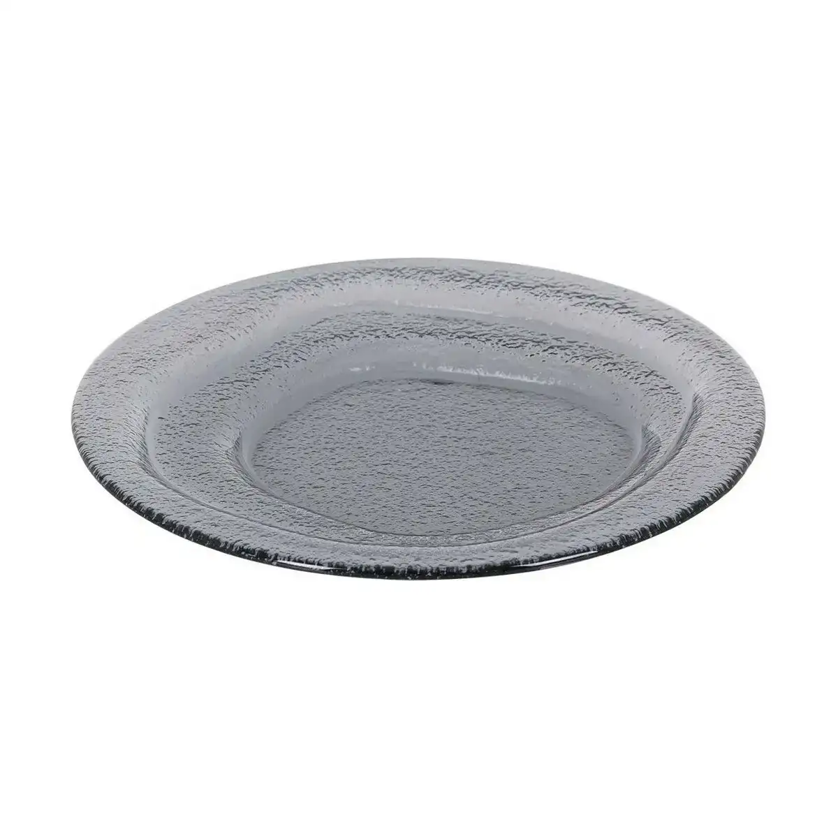 Assiette plate inde kilauea 24 x 24 x 2 5 cm noir_5825. DIAYTAR COTE D'IVOIRE - Où Votre Shopping Prend Vie. Explorez notre boutique en ligne pour trouver des articles qui vous ressemblent et qui ajoutent de l'éclat à votre quotidien.