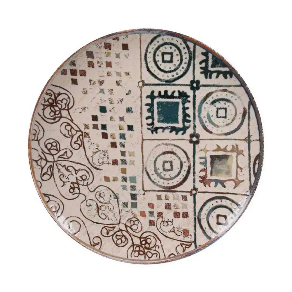 Assiette plate la mediterranea creta o 26 x 2 cm _4493. DIAYTAR COTE D'IVOIRE - Votre Boutique en Ligne, Votre Histoire. Explorez notre sélection et découvrez des produits qui reflètent votre parcours et vos aspirations, un achat à la fois.