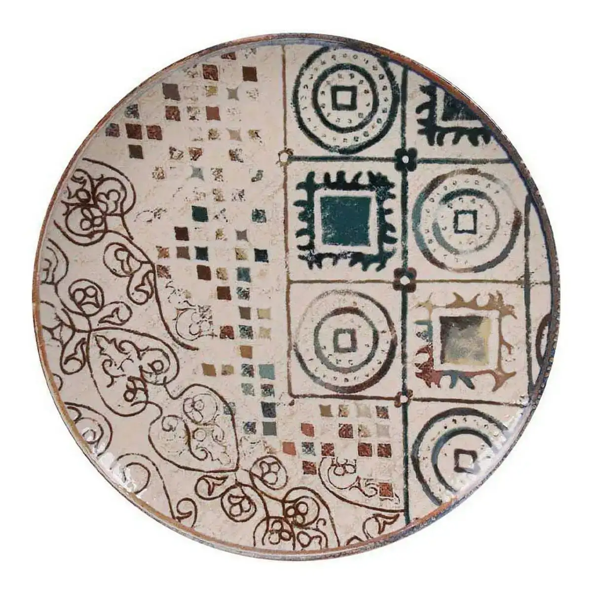 Assiette plate la mediterranea creta porcelaine_6127. Bienvenue sur DIAYTAR COTE D'IVOIRE - Votre Évasion Shopping Personnalisée. Parcourez notre collection unique et trouvez des articles qui reflètent votre style et votre individualité.
