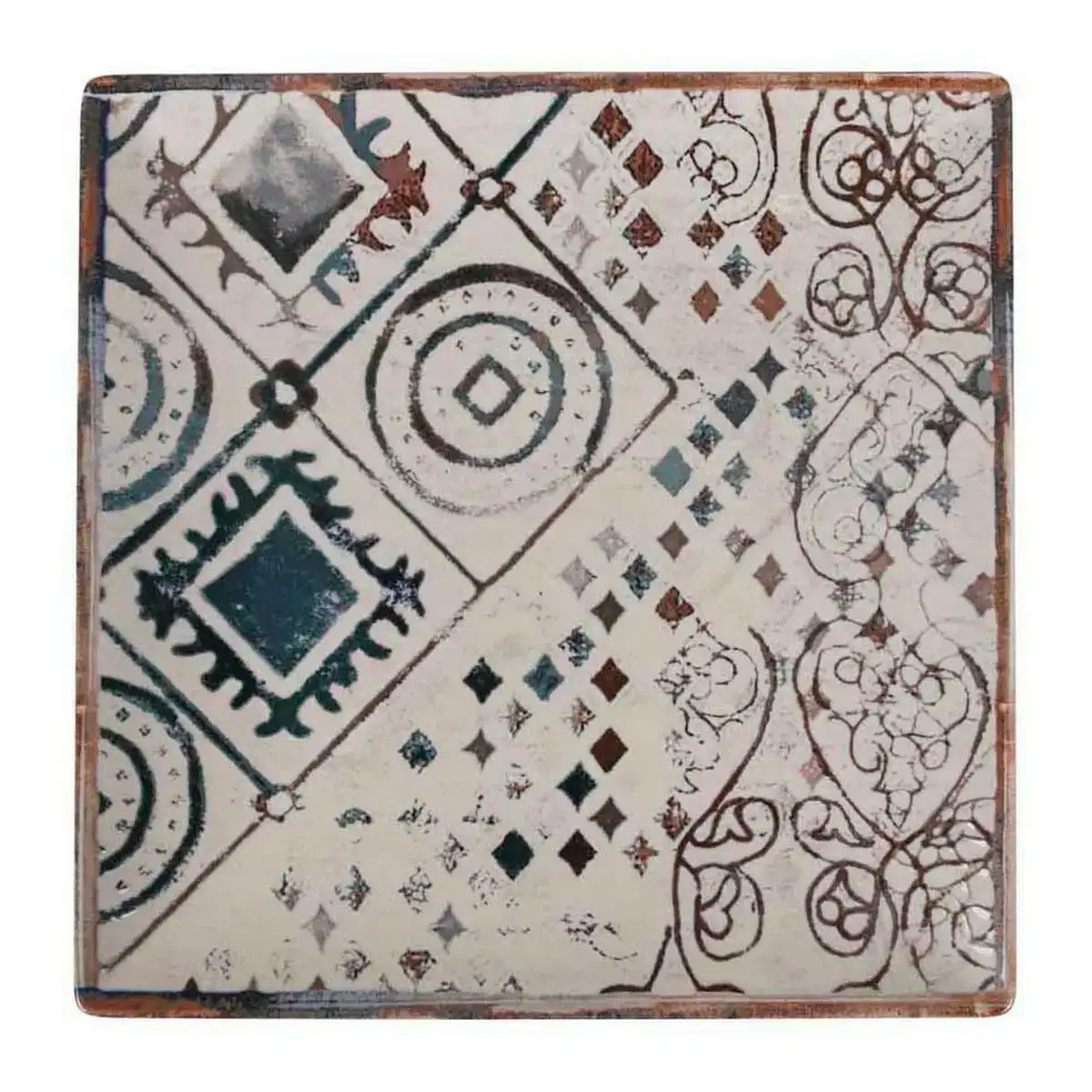 Assiette plate la mediterranea grecia porcelaine brille 24 x 24 x 2 cm _7311. Bienvenue chez DIAYTAR COTE D'IVOIRE - Où Chaque Achat est un Geste d'Amour. Découvrez notre sélection minutieuse et choisissez des articles qui témoignent de votre passion.
