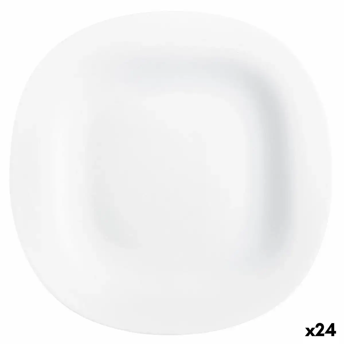 Assiette plate luminarc carine blanc verre o 26 cm 24 unites _8792. DIAYTAR COTE D'IVOIRE - Là où Choisir est un Acte d'Amour pour la Culture Côte d'Ivoireaise. Explorez notre gamme et choisissez des produits qui célèbrent la richesse de notre patrimoine.