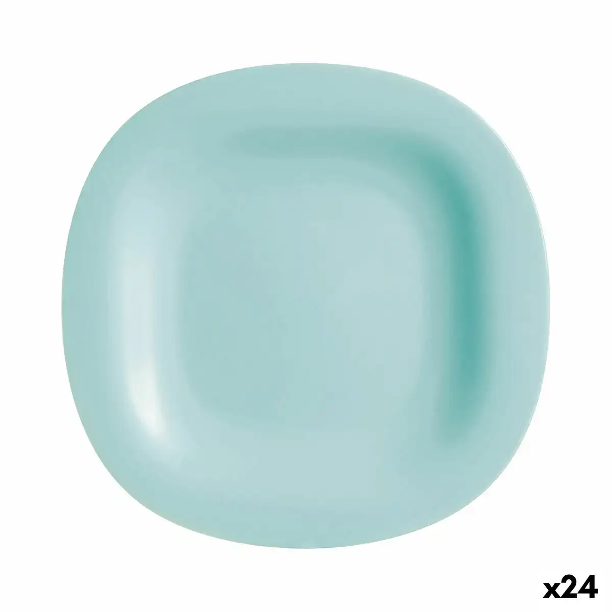 Assiette plate luminarc carine turquoise verre o 27 cm 24 unites _2197. DIAYTAR COTE D'IVOIRE - Où Chaque Achat Raconte une Histoire. Explorez notre boutique en ligne et créez votre propre narration à travers notre diversité de produits, chacun portant une signification unique.