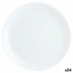 Assiette plate luminarc diwali blanc verre o 27 cm 24 unites _3165. DIAYTAR COTE D'IVOIRE - Là où Chaque Achat Contribue à un Rêve. Naviguez à travers notre boutique en ligne et soutenez des artisans talentueux tout en acquérant des trésors.