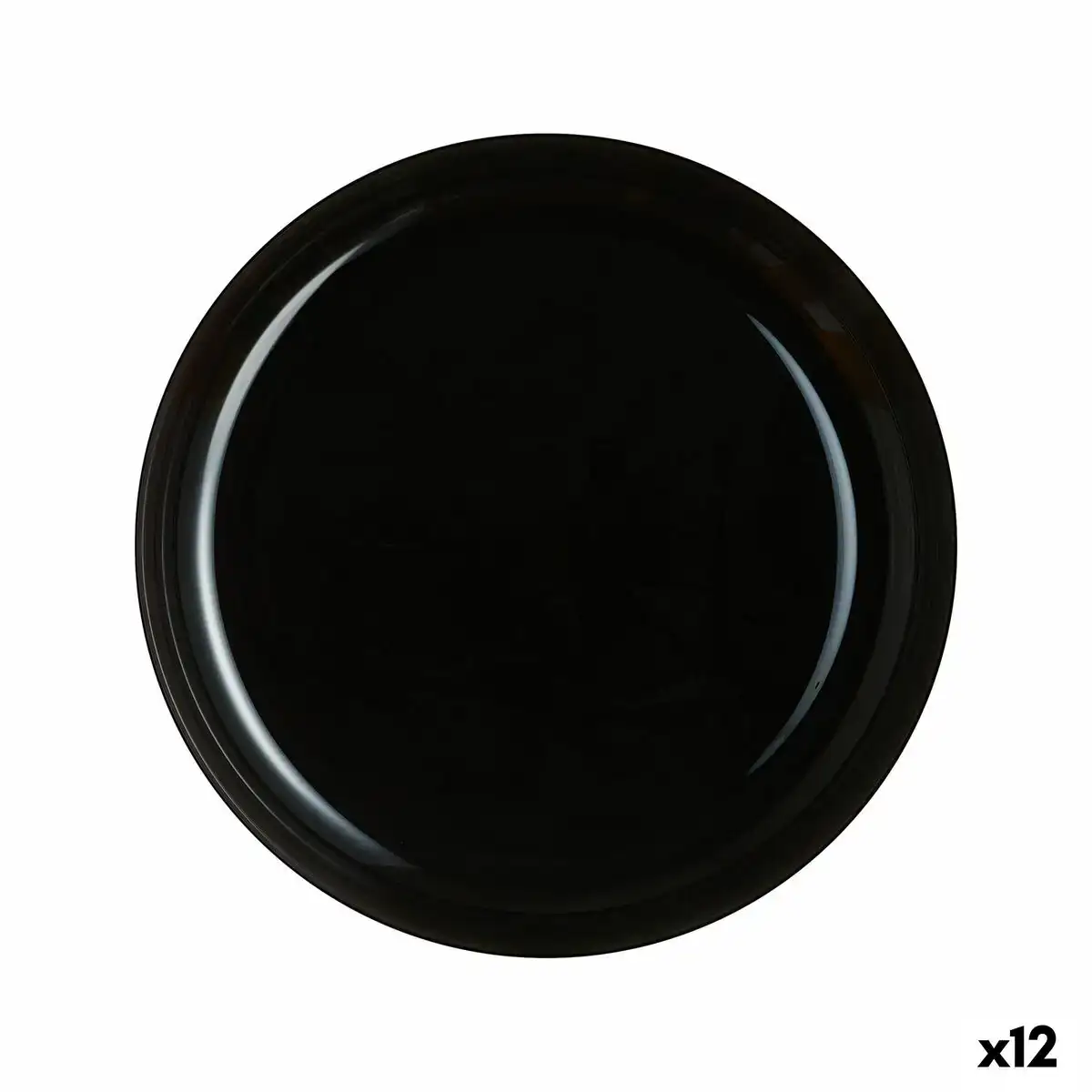 Assiette plate luminarc friends time noir verre 25 cm 12 unites _2639. Découvrez DIAYTAR COTE D'IVOIRE - Où l'Élégance Rencontre la Variété. Parcourez notre collection et trouvez des trésors cachés qui ajoutent une touche de sophistication à votre vie quotidienne.