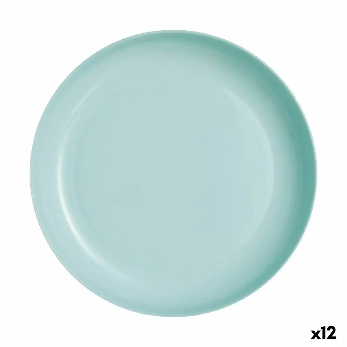Assiette plate luminarc friends time turquoise verre 25 cm 12 unites _8796. DIAYTAR COTE D'IVOIRE - L'Art de Vivre le Shopping Authentique. Découvrez notre boutique en ligne et trouvez des produits qui célèbrent la culture et l'héritage du Côte d'Ivoire.