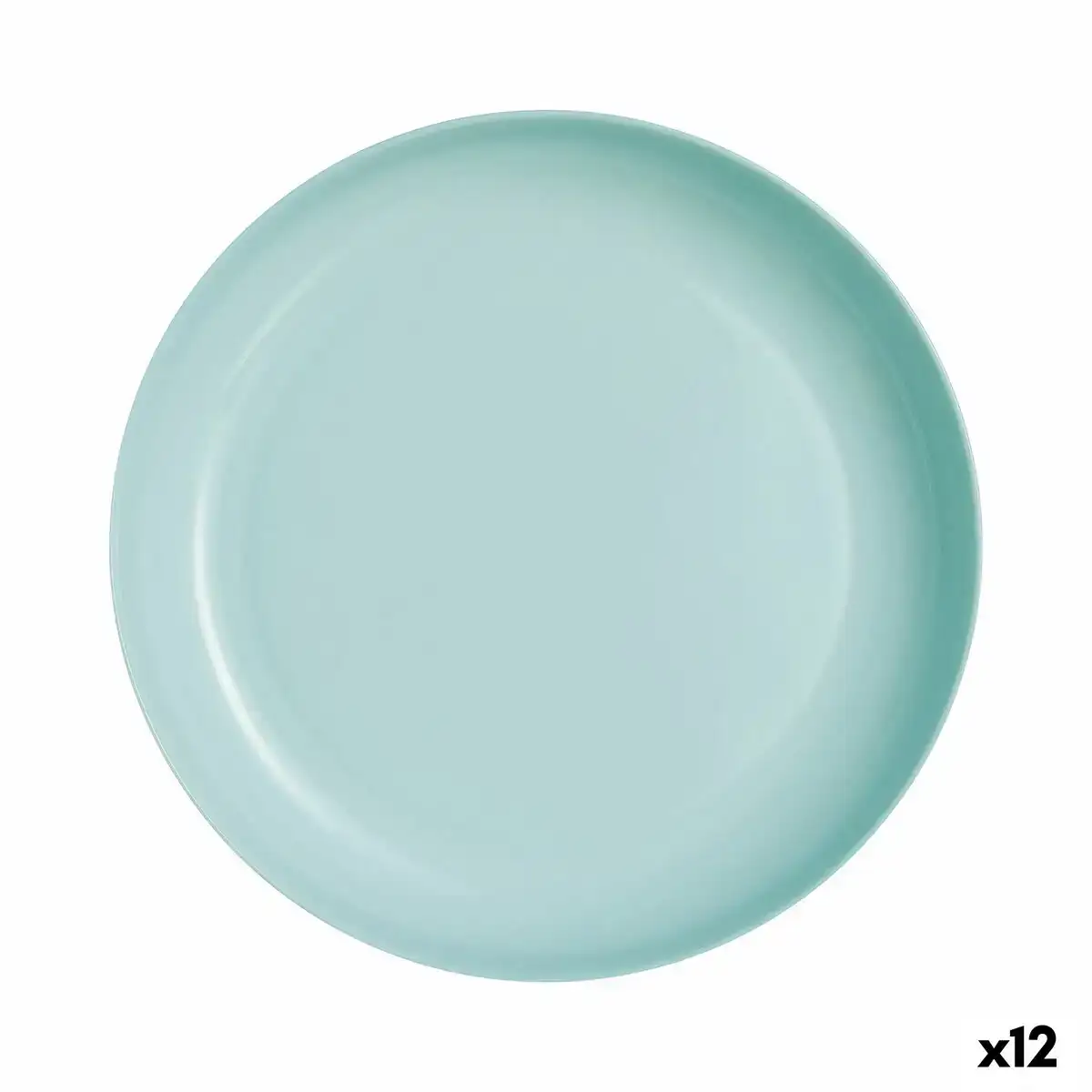 Assiette plate luminarc friends time turquoise verre o 21 cm 12 unites _8698. Entrez dans l'Univers de DIAYTAR COTE D'IVOIRE - Où l'Innovation Rencontre la Tradition. Explorez notre sélection de produits modernes et traditionnels qui incarnent l'esprit dynamique du Côte d'Ivoire.