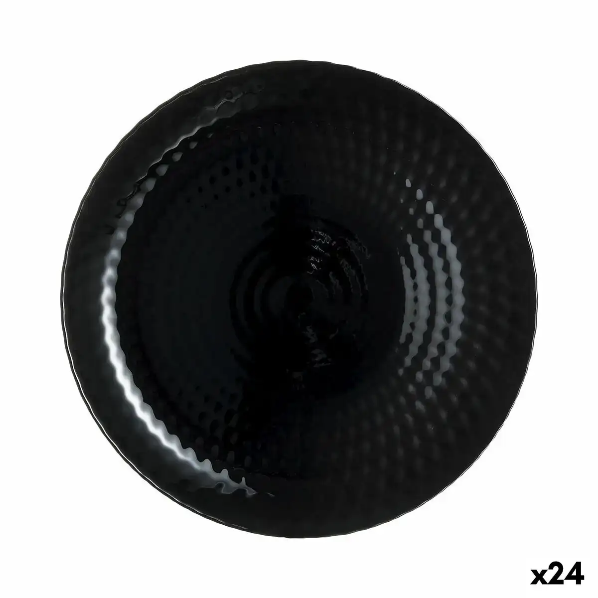 Assiette plate luminarc pampille noir verre 25 cm 24 unites _4347. Bienvenue chez DIAYTAR COTE D'IVOIRE - Où Chaque Achat Fait une Différence. Découvrez notre gamme de produits qui reflètent l'engagement envers la qualité et le respect de l'environnement.