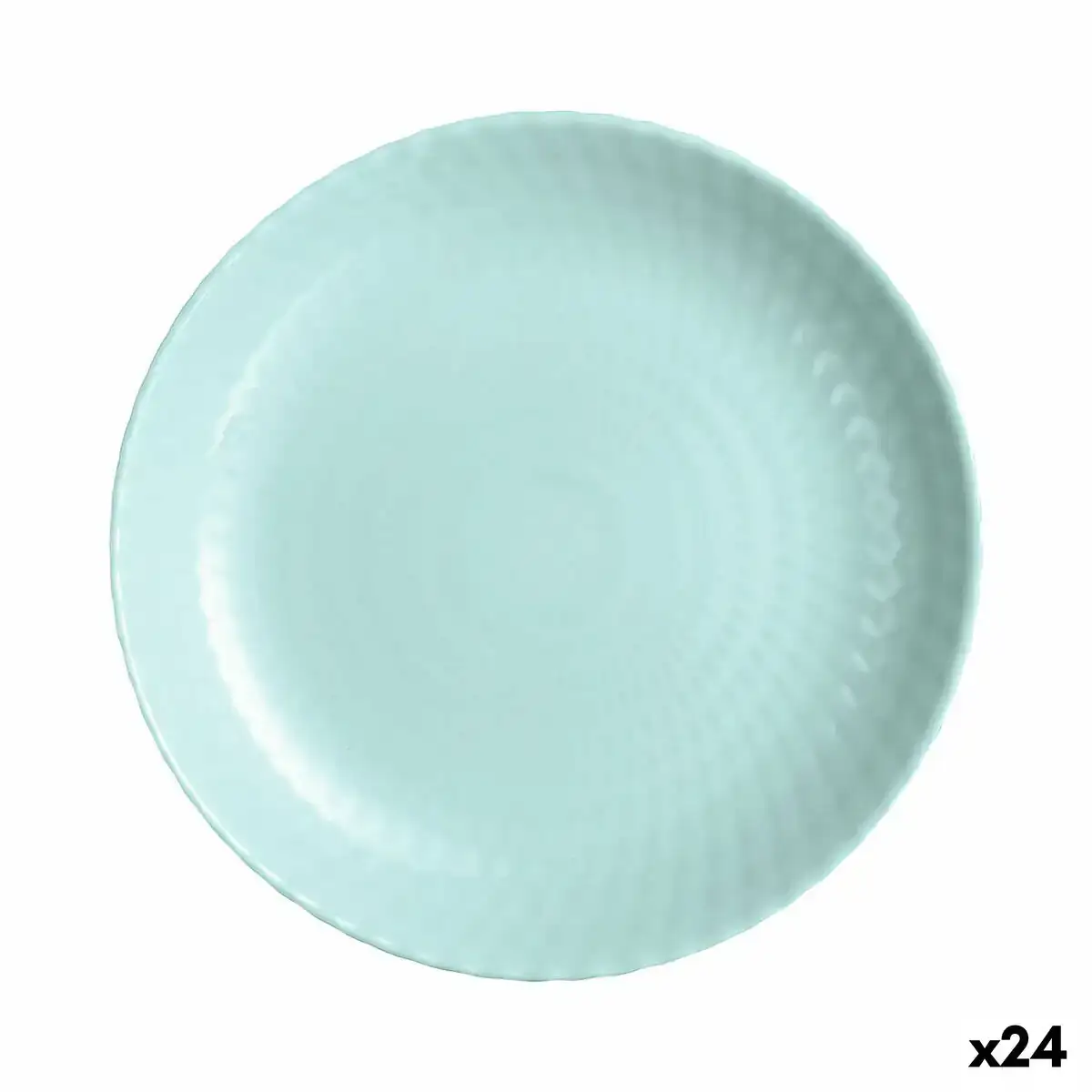 Assiette plate luminarc pampille turquoise verre 25 cm 24 unites _2379. DIAYTAR COTE D'IVOIRE - Votre Destinée Shopping Personnalisée. Plongez dans notre boutique en ligne et créez votre propre expérience de shopping en choisissant parmi nos produits variés.