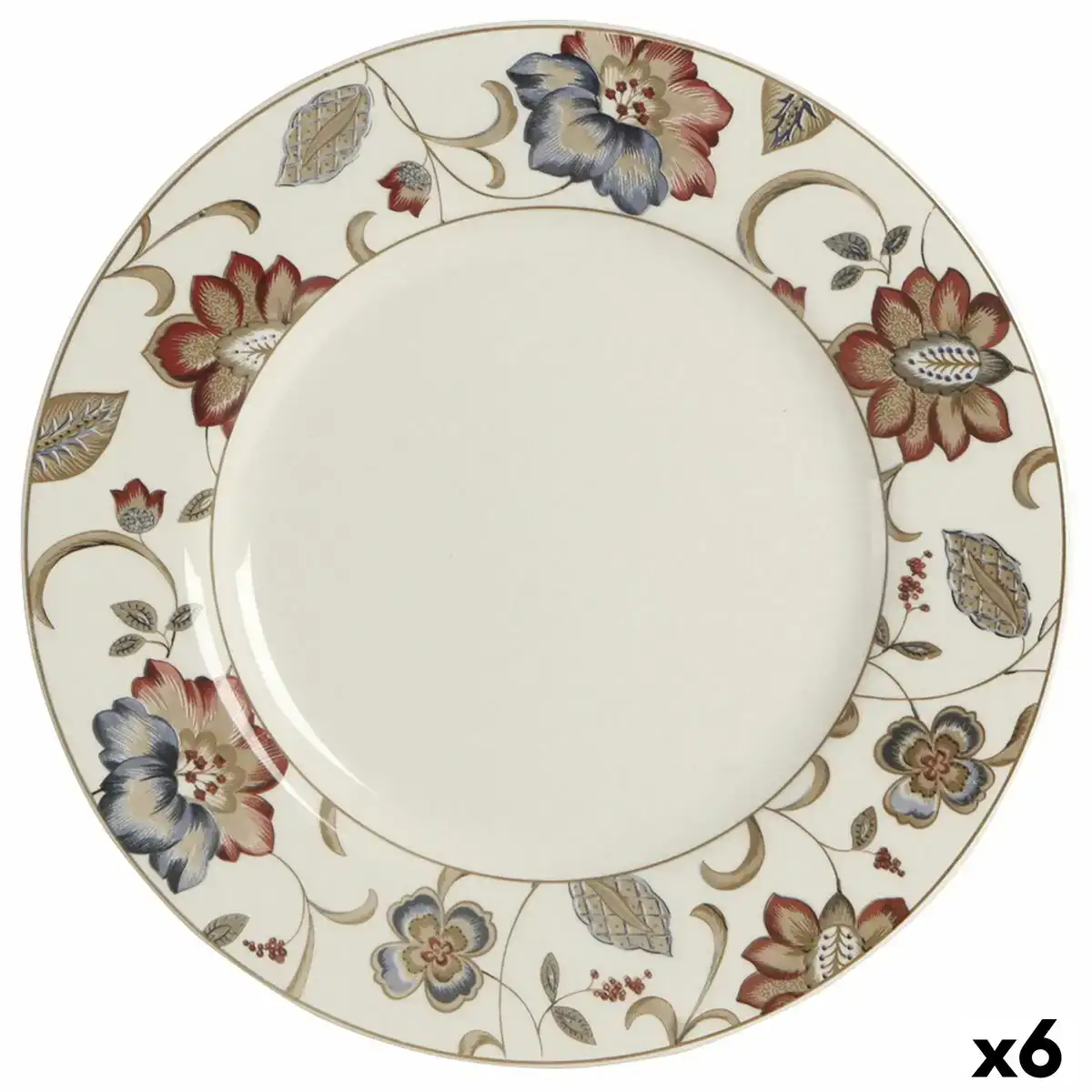 Assiette plate queen s by churchill jacobean floral o 27 3 cm ceramique vaisselle 6 unites _2609. DIAYTAR COTE D'IVOIRE - Là où Vos Rêves Prendent Forme. Plongez dans notre catalogue diversifié et trouvez des produits qui enrichiront votre quotidien, du pratique à l'exceptionnel.