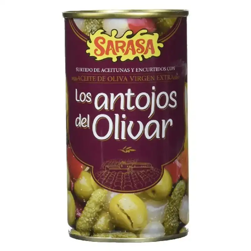 Assortiment d olives et autres cornichons sarasa 350 g _4496. DIAYTAR COTE D'IVOIRE - L'Art du Shopping Distinctif. Naviguez à travers notre gamme soigneusement sélectionnée et choisissez des produits qui définissent votre mode de vie.