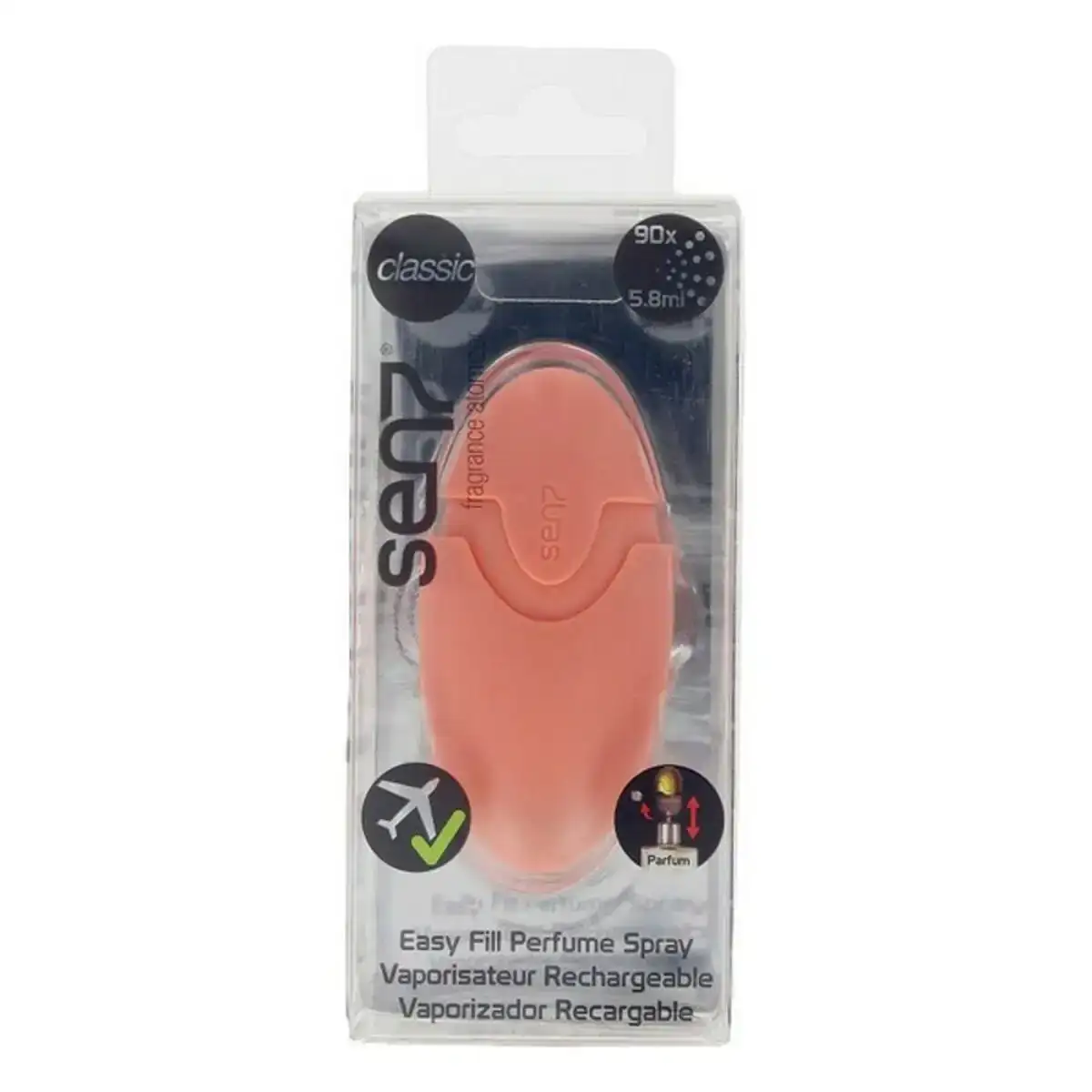 Atomiseur rechargeable sen7 classic parfum 5 8 ml unisexe _8230. Bienvenue chez DIAYTAR COTE D'IVOIRE - Où Chaque Produit a son Histoire. Découvrez notre sélection unique et trouvez des articles qui racontent la richesse culturelle et artistique du Côte d'Ivoire.