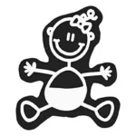 Autocollant pour voiture family bebe fille_1282. Bienvenue chez DIAYTAR COTE D'IVOIRE - Où le Shopping Devient un Plaisir. Découvrez notre boutique en ligne et trouvez des trésors qui égaieront chaque jour de votre vie.