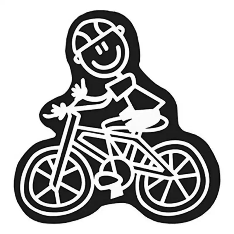 Autocollant pour voiture family homme bicyclette_7333. DIAYTAR COTE D'IVOIRE - L'Art de Choisir, l'Art de Vivre. Explorez notre univers de produits soigneusement sélectionnés pour vous offrir une expérience shopping riche et gratifiante.