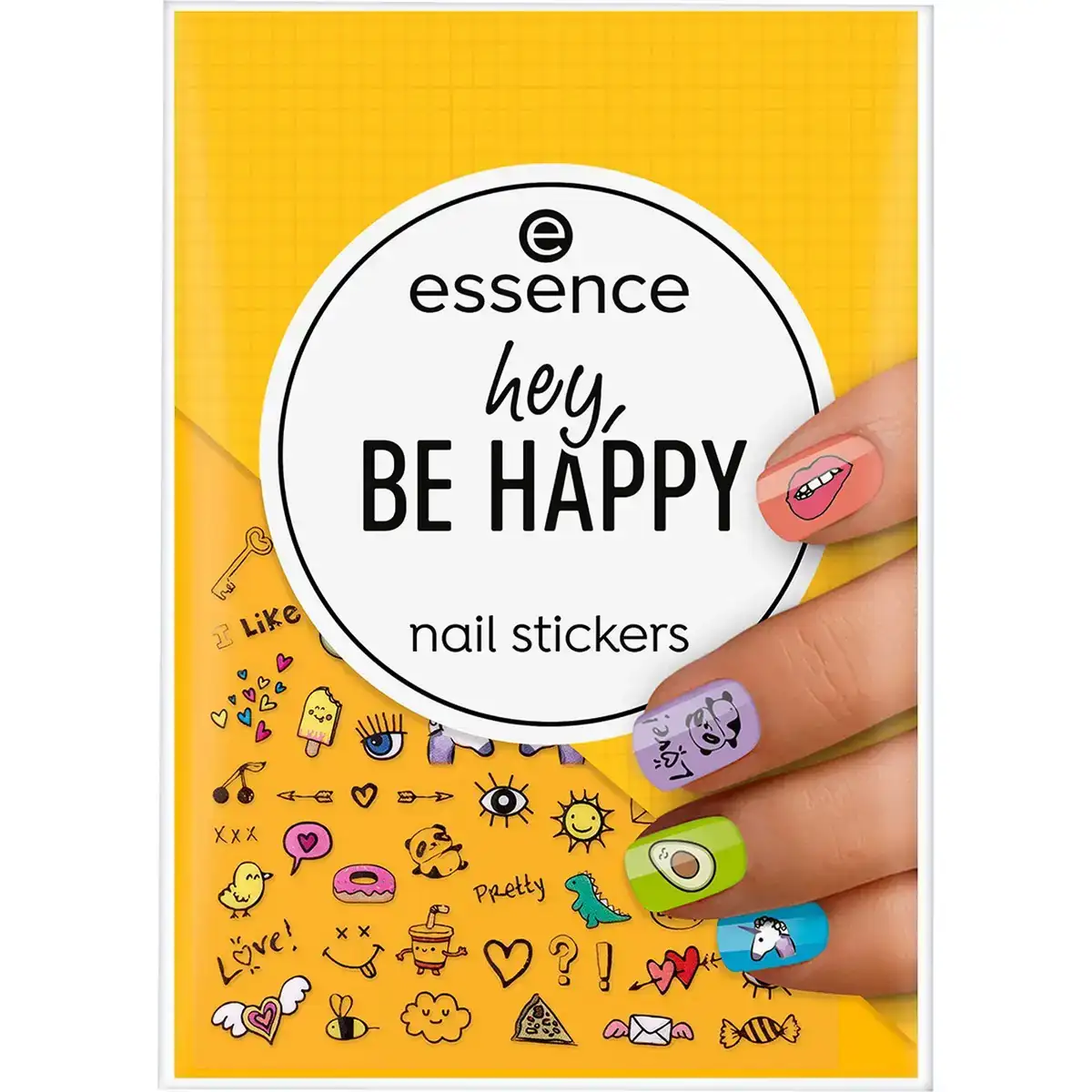 Autocollants pour ongle essence be happy multicouleur 54 unites_2851. DIAYTAR COTE D'IVOIRE - L'Art de Choisir, l'Art de Vivre. Parcourez notre boutique en ligne et choisissez parmi des produits de qualité qui ajoutent de l'élégance à votre quotidien.