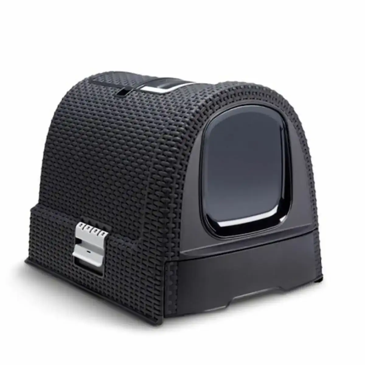 Bac a litiere pour chats curver 51 x 38 5 x 39 5 cm anthracite noir plastique_1732. DIAYTAR COTE D'IVOIRE - Votre Passage vers l'Élégance Abordable. Explorez notre collection où chaque produit est choisi pour sa qualité et son accessibilité, incarnant ainsi l'essence du Côte d'Ivoire.