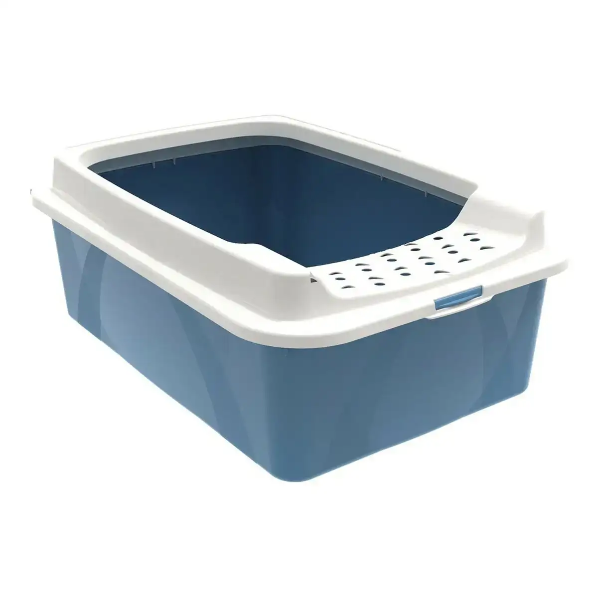 Bac a litiere pour chats rotho my pet bonnie eco 56 x 17 x 40 cm bleu blanc_1762. DIAYTAR COTE D'IVOIRE - Où l'Élégance Rencontre l'Authenticité. Naviguez à travers notre boutique en ligne et choisissez des produits qui incarnent le style et la tradition du Côte d'Ivoire.